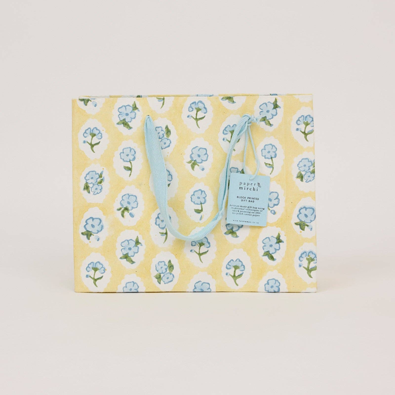 Block Printed Gift Bags (Medium) - Alaska