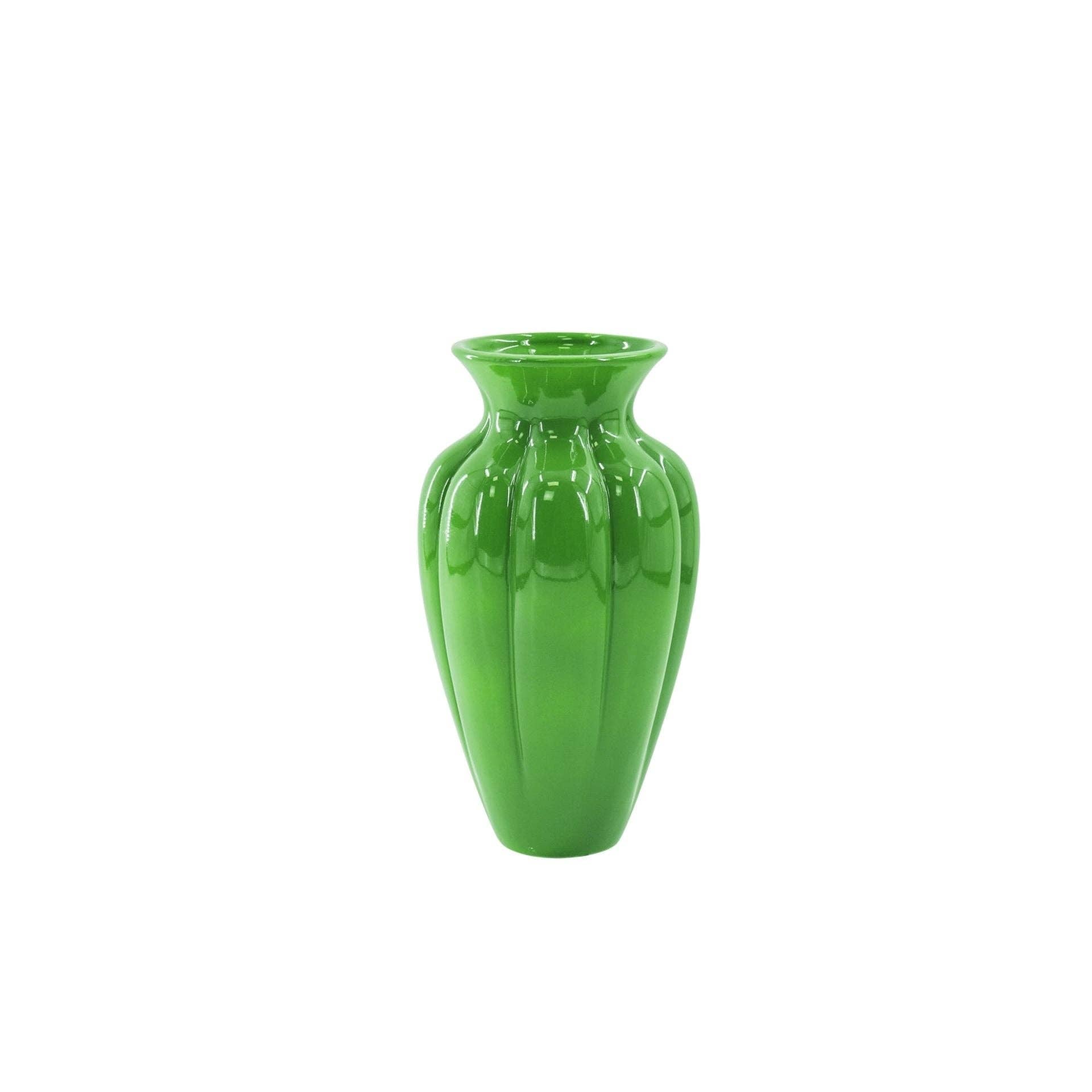 Pleated Flower Vase | Green