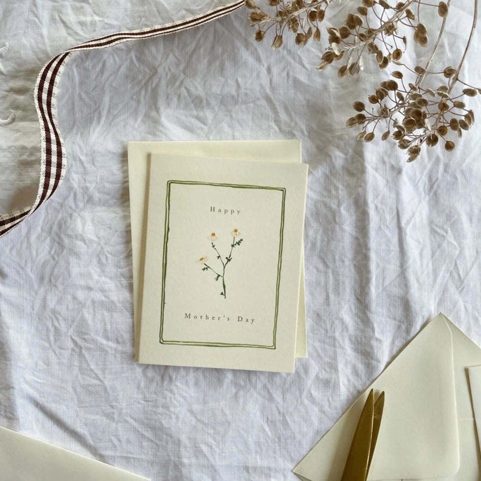 Chamomile Petite Mother's Day Card