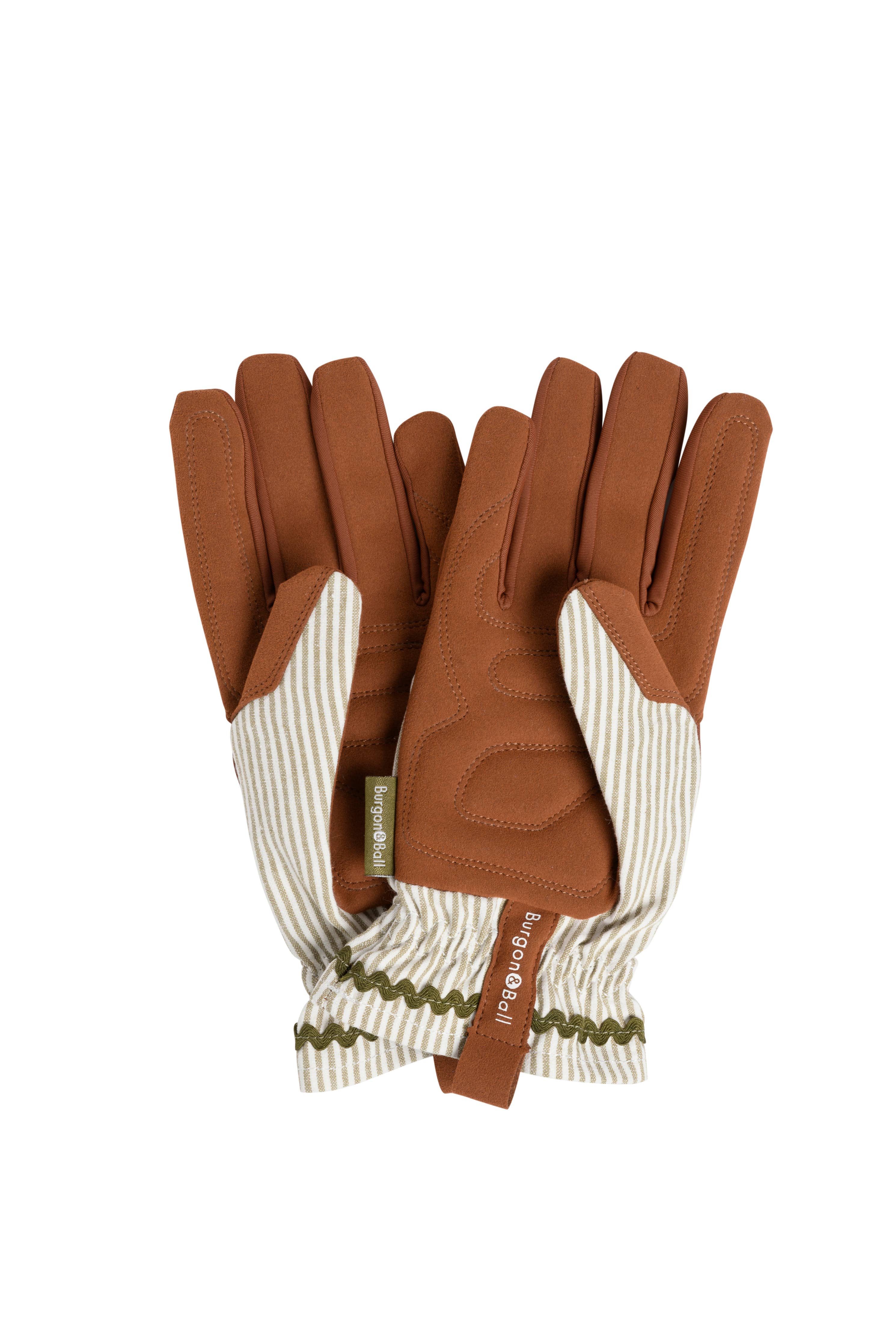Olive Stripe Women's Gardening Gloves