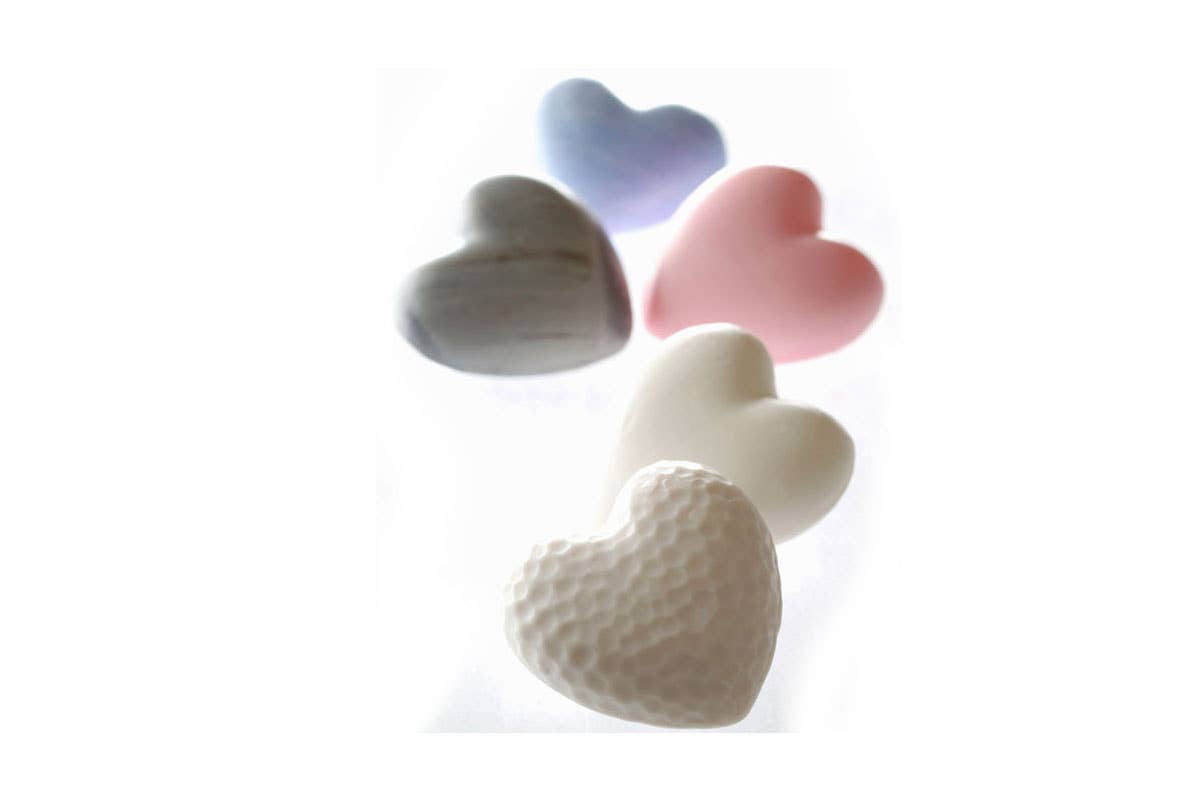 Rose Heart Exfoliating Soap