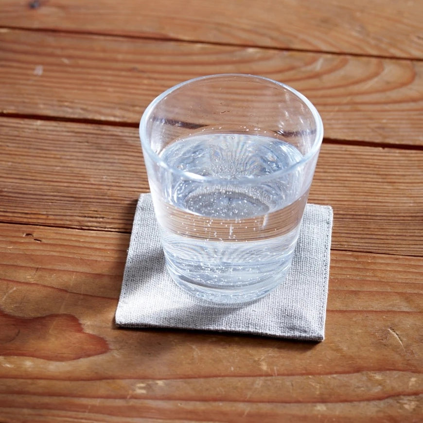Set of 4 Linen Coasters | 5 Colours Available