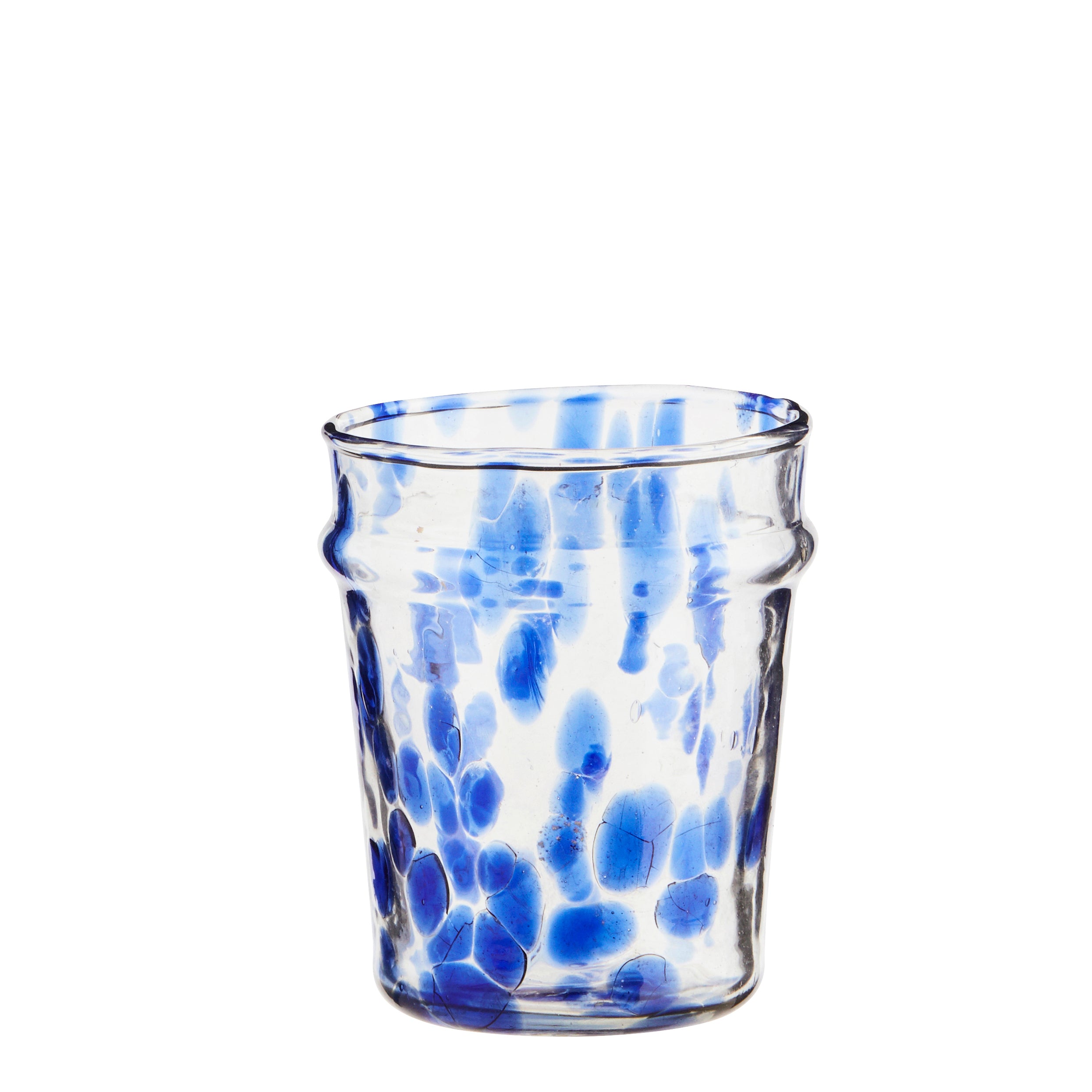 Speckled Drinking Glass | Blue