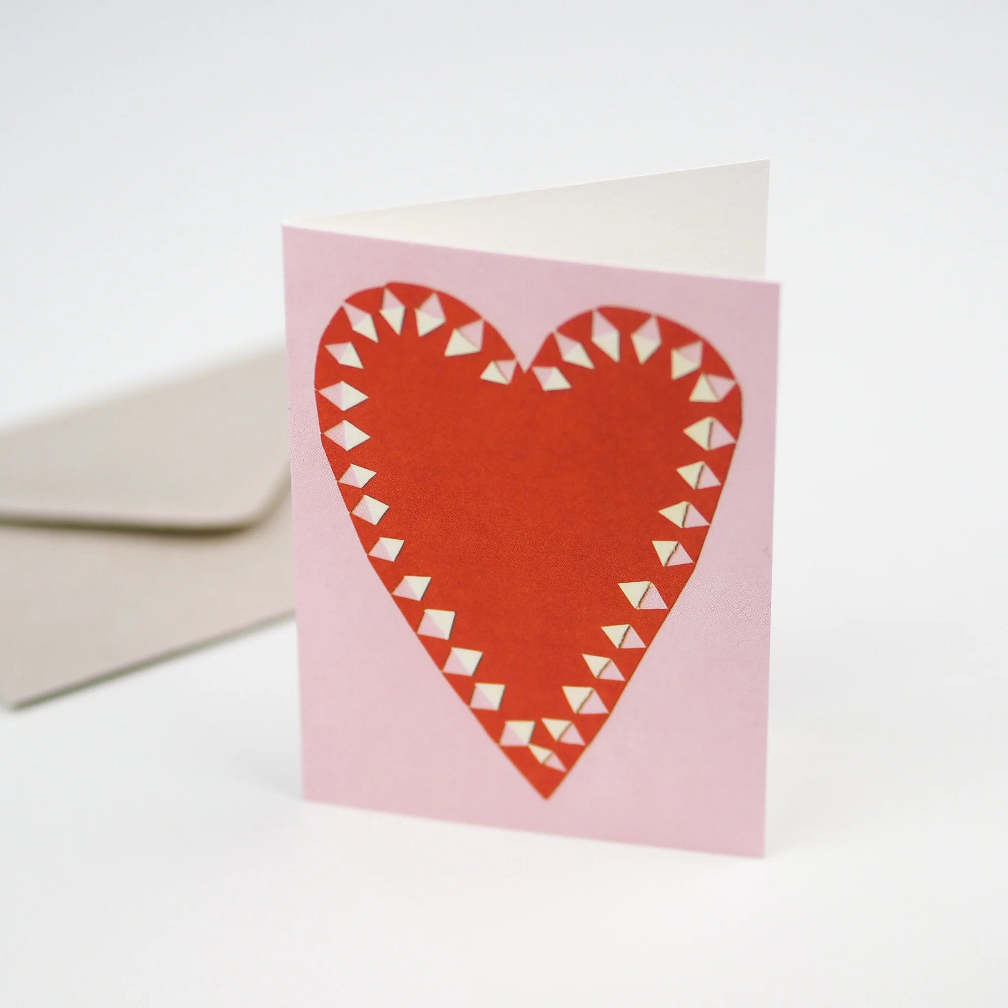 Heart Mini Greetings Card