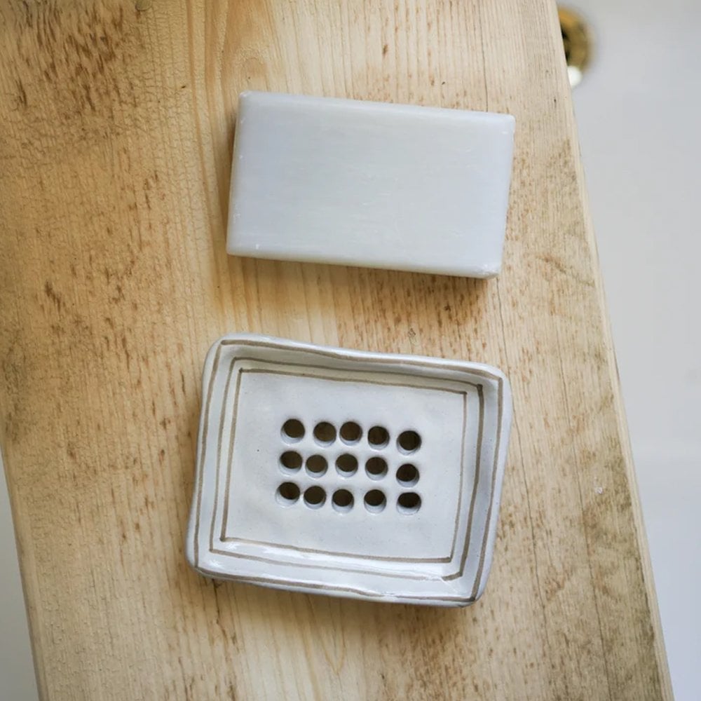 Hand painted Breton Soap Dish