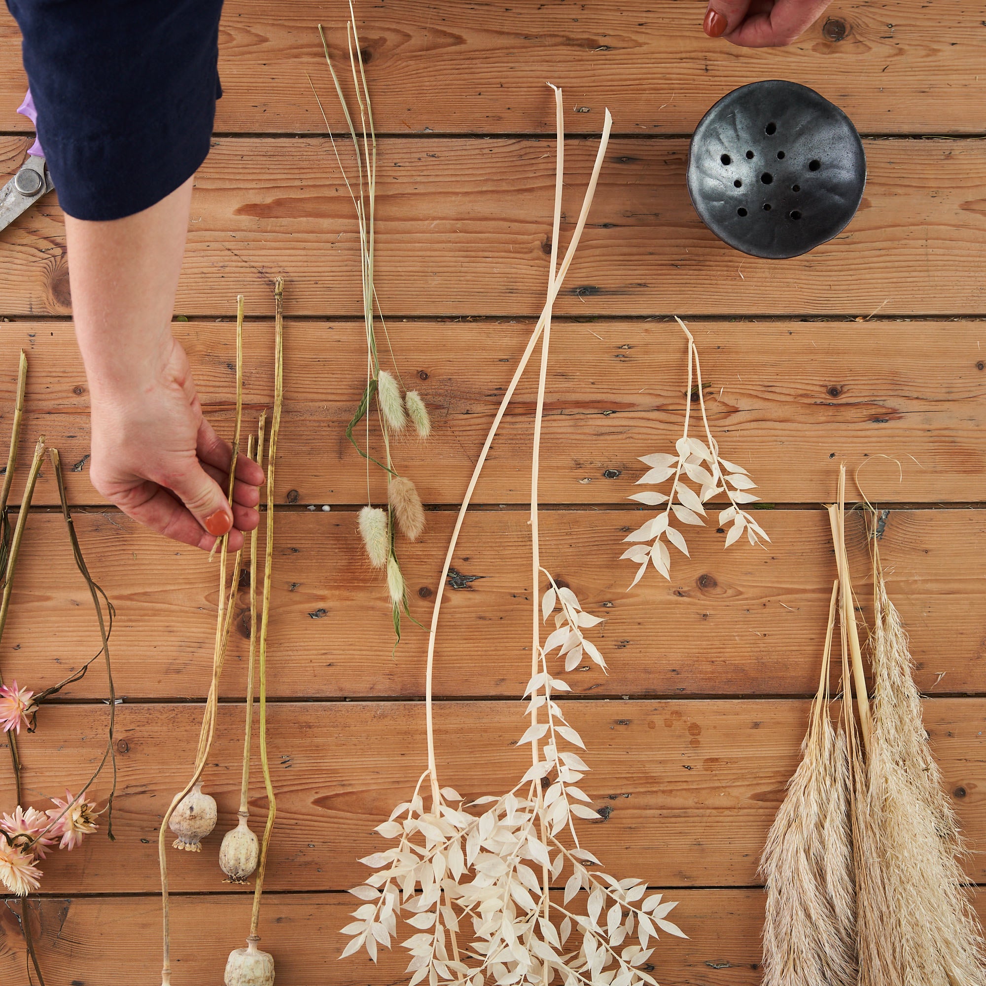 Dried Flower Ikebana Workshop Kit