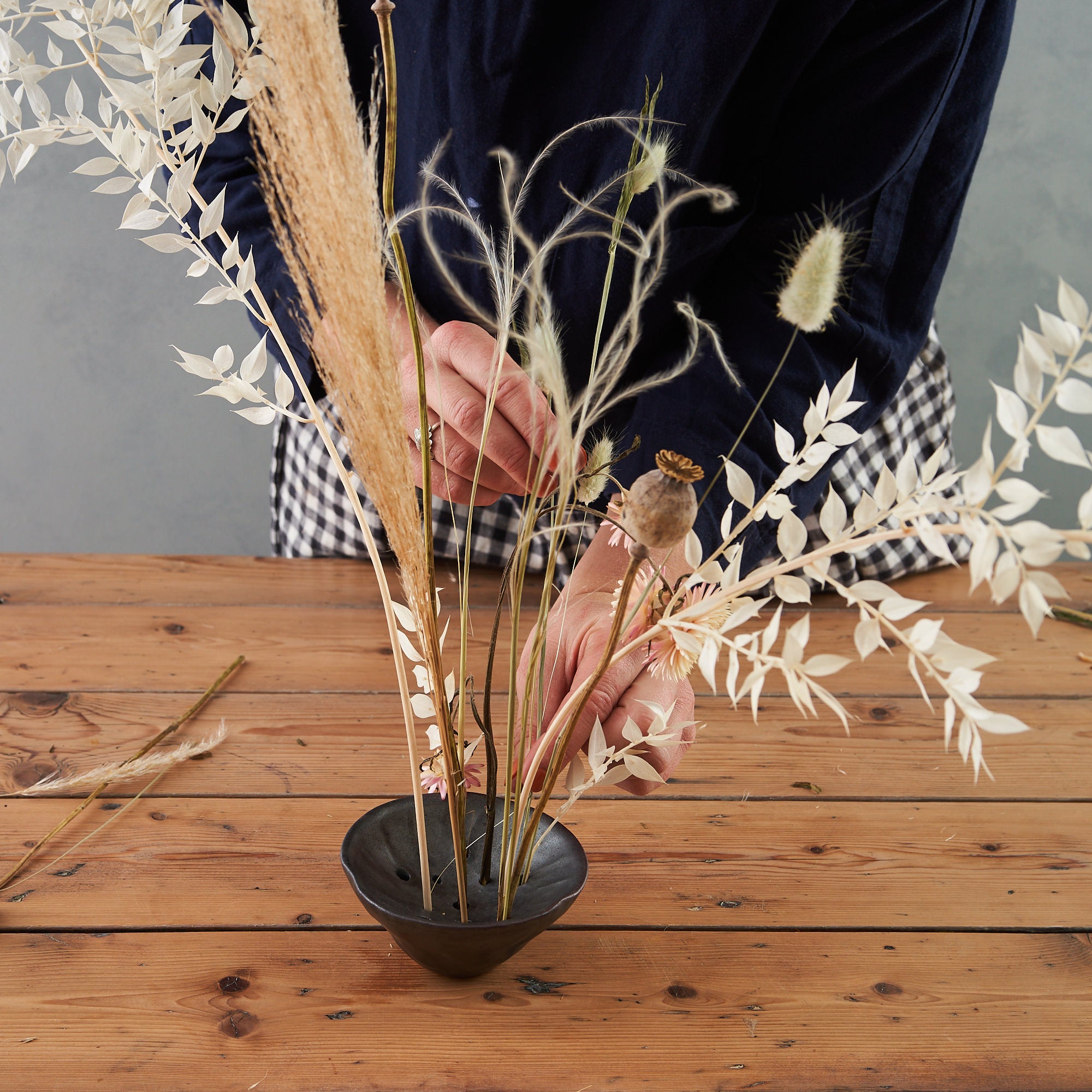 Dried Flower Ikebana Workshop Kit