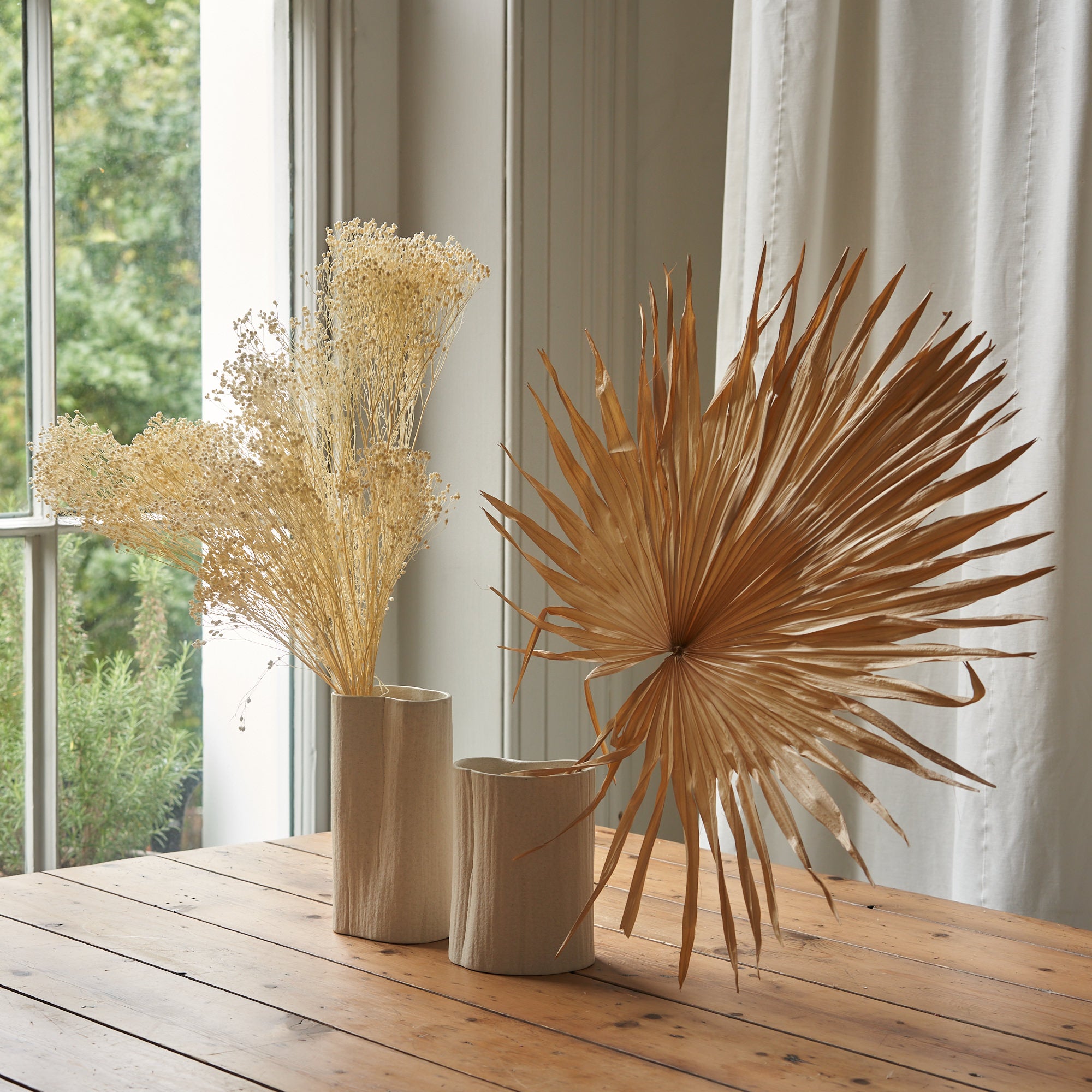 Broom Bleached Dried Bunch