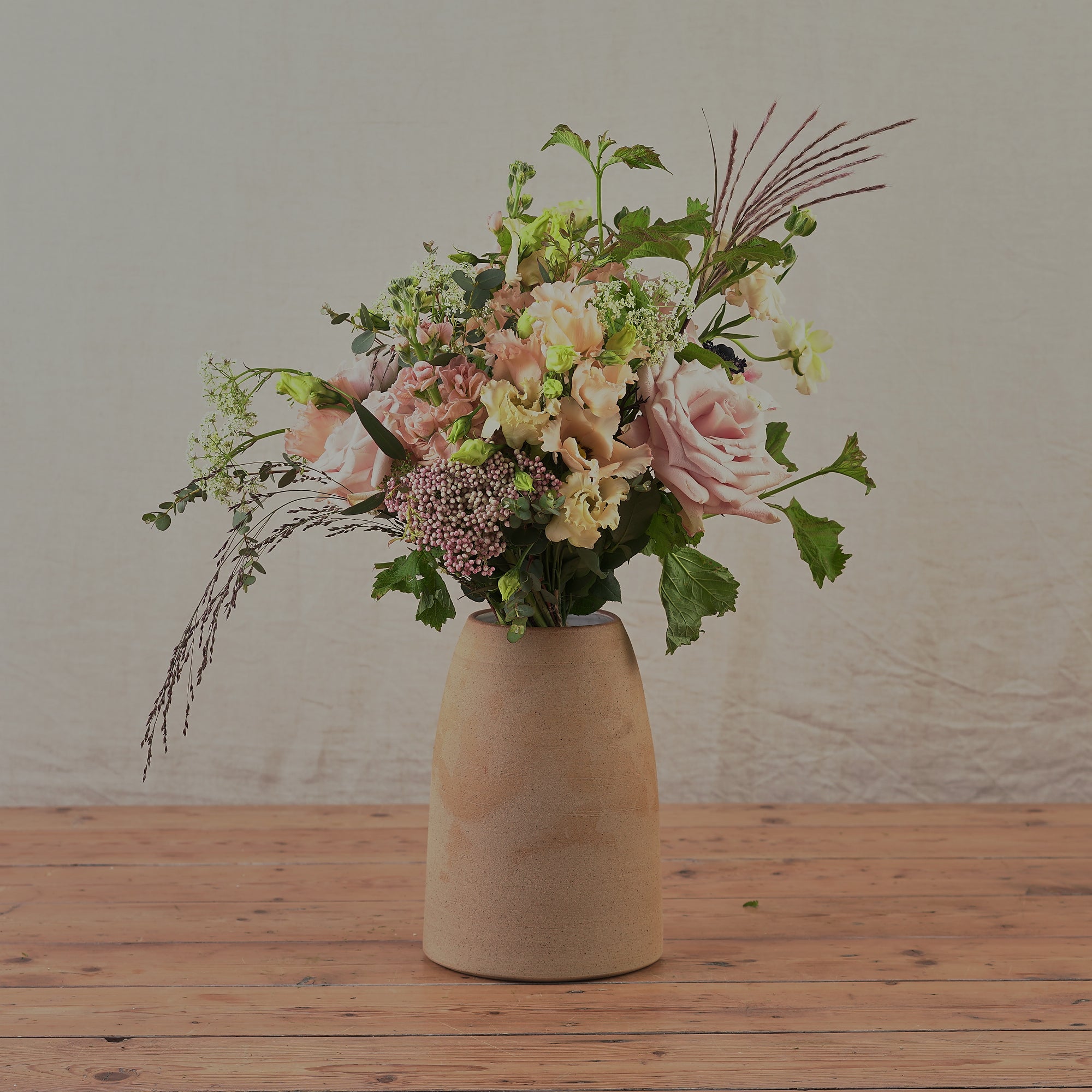 Hand Thrown Toasted Ceramic Vase | 2 Sizes Available