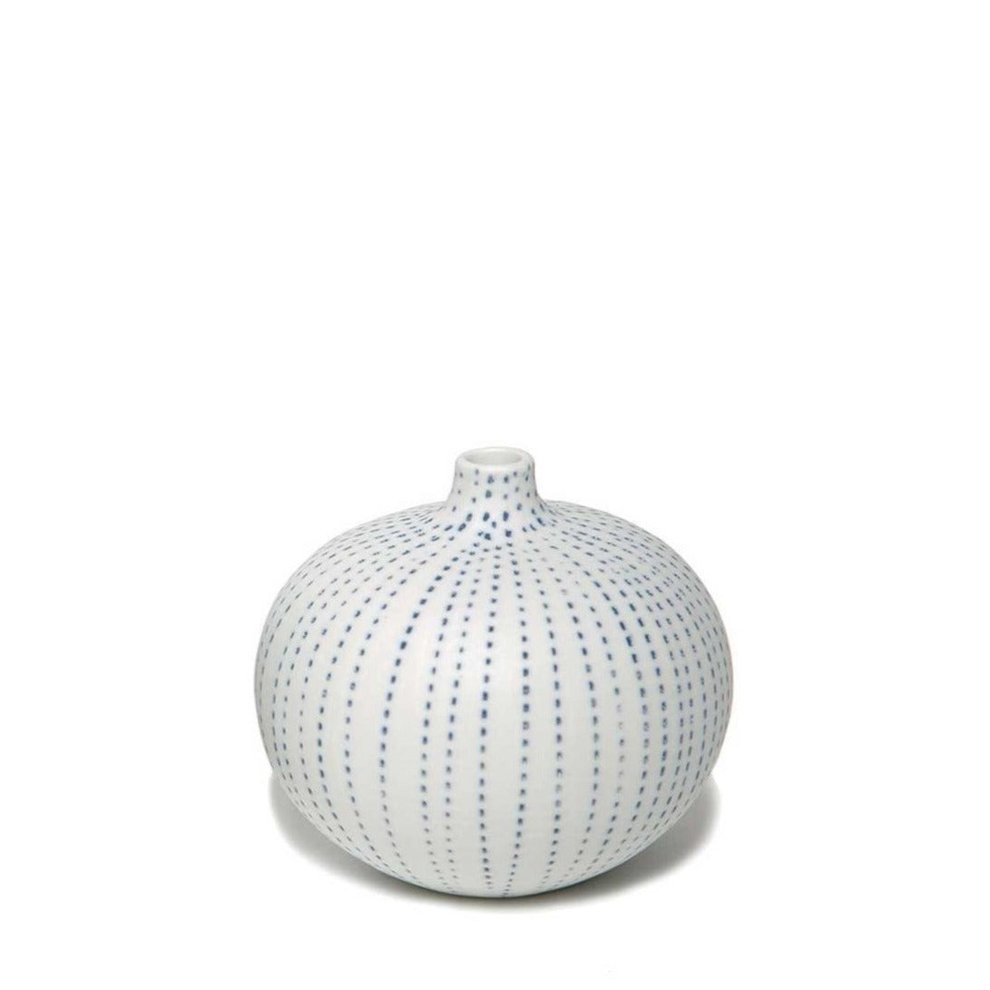 Lindform Bari Medium Vase Blue Dot