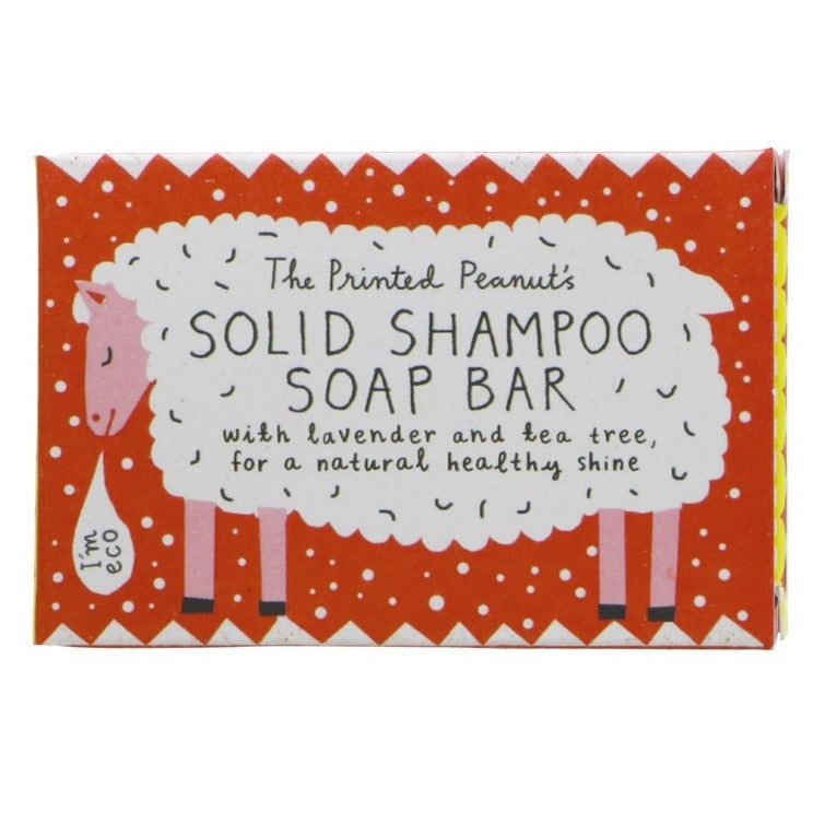 Printed Peanut Tea Tree Shampoo Soap