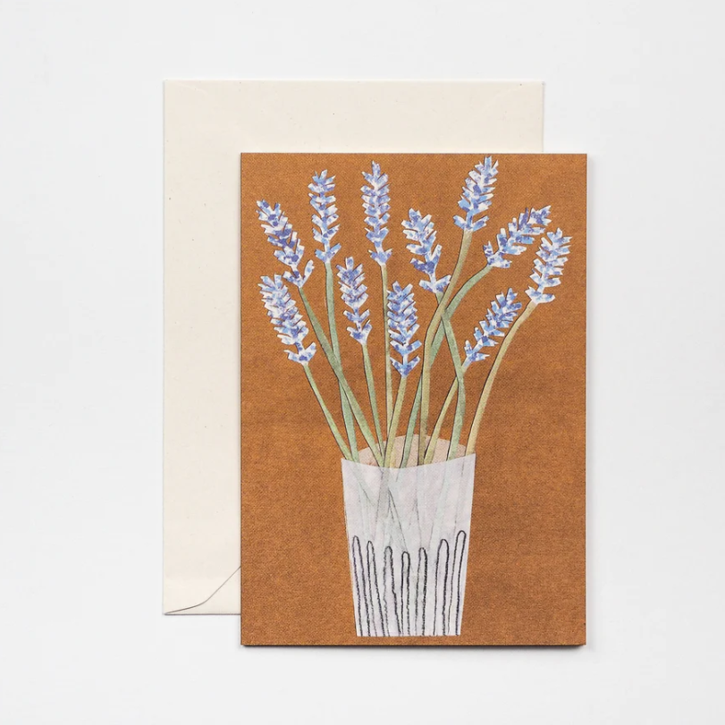 Lavender Greetings Card