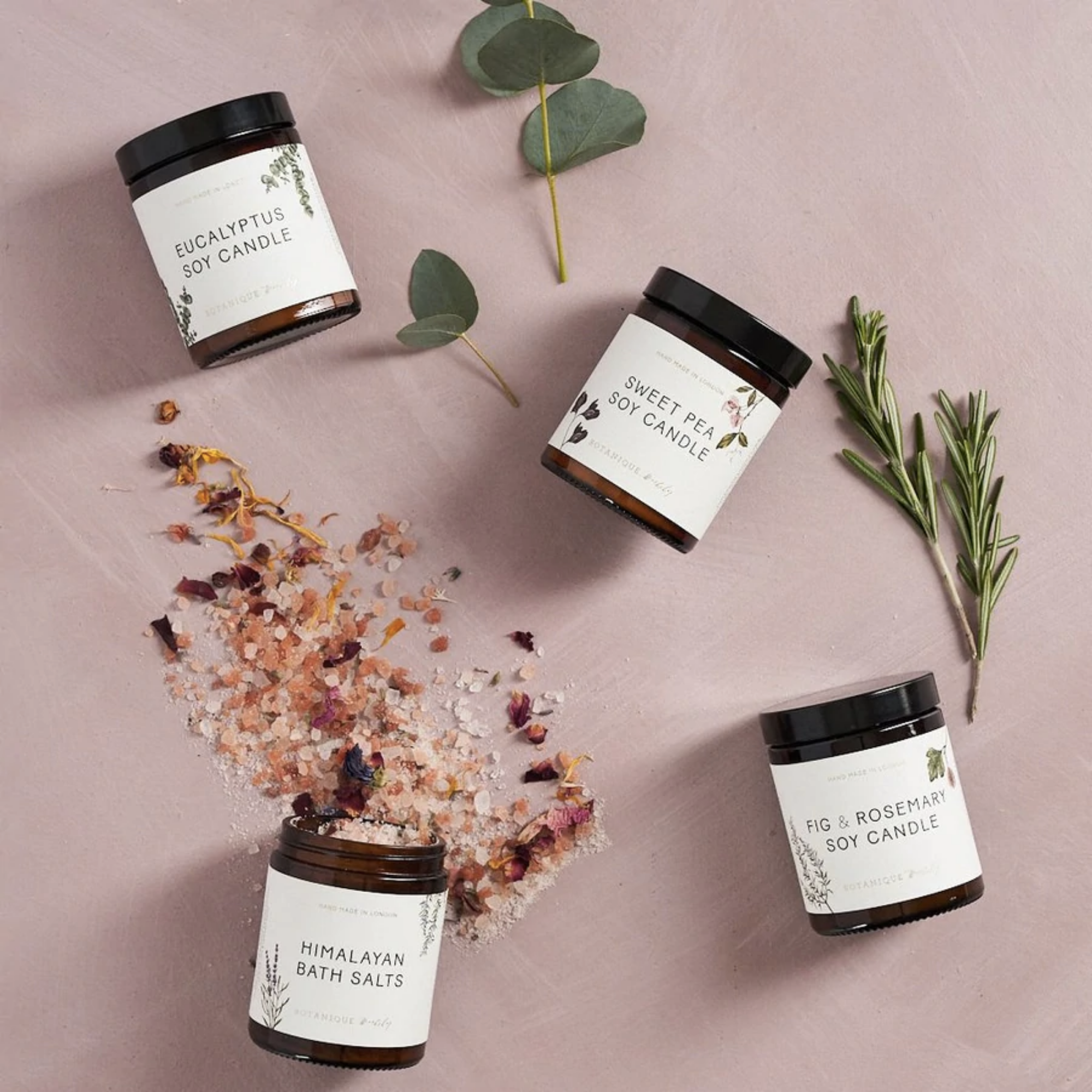 vegan soy candles by botanique workshop