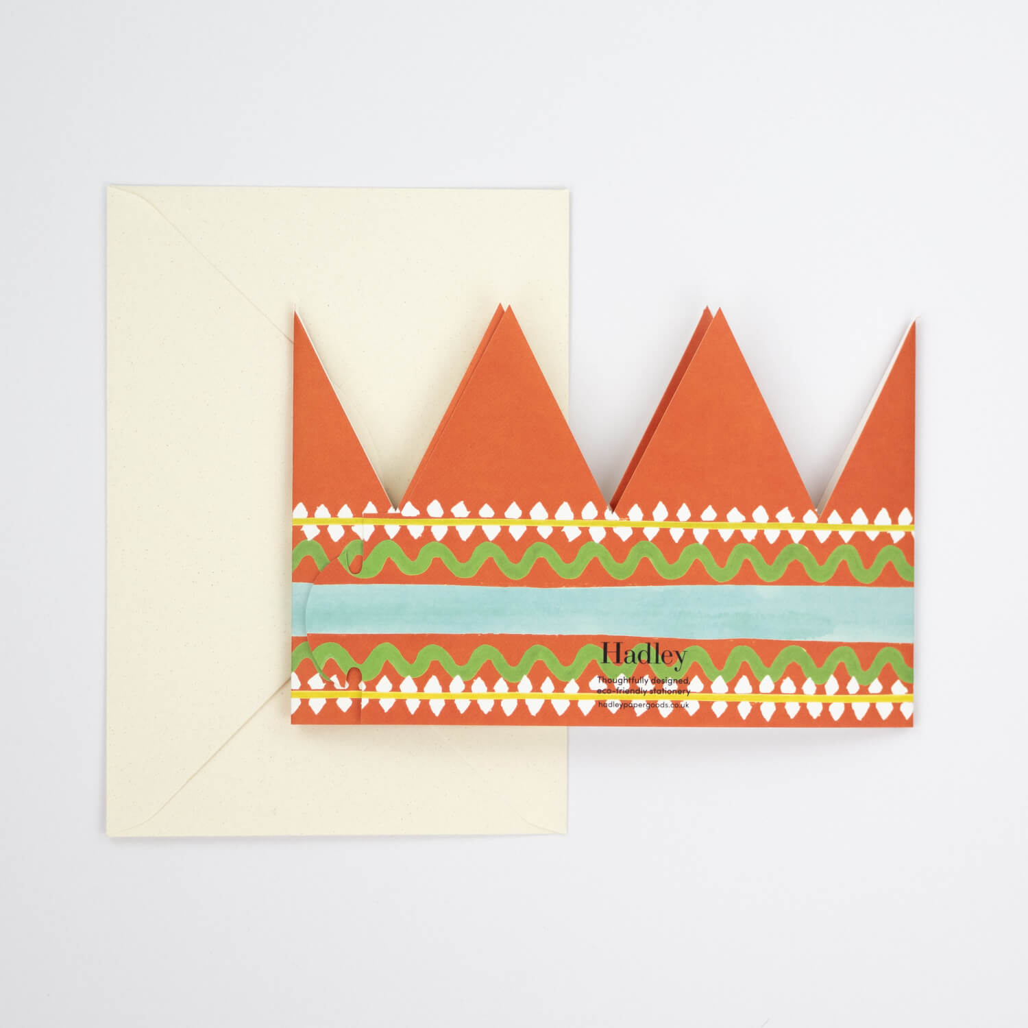 Birthday King Party Hat Greetings Card