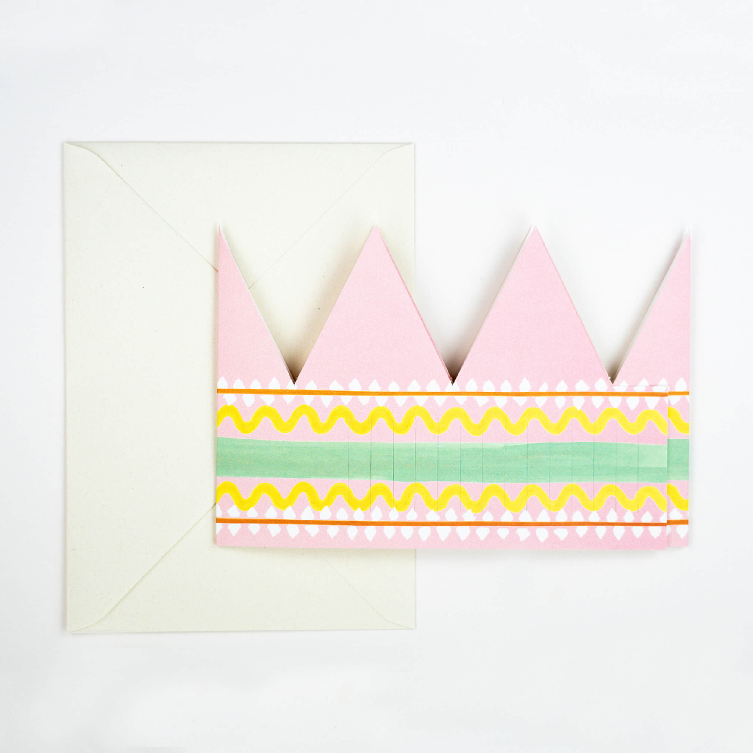 Birthday Queen Party Hat Greetings Card