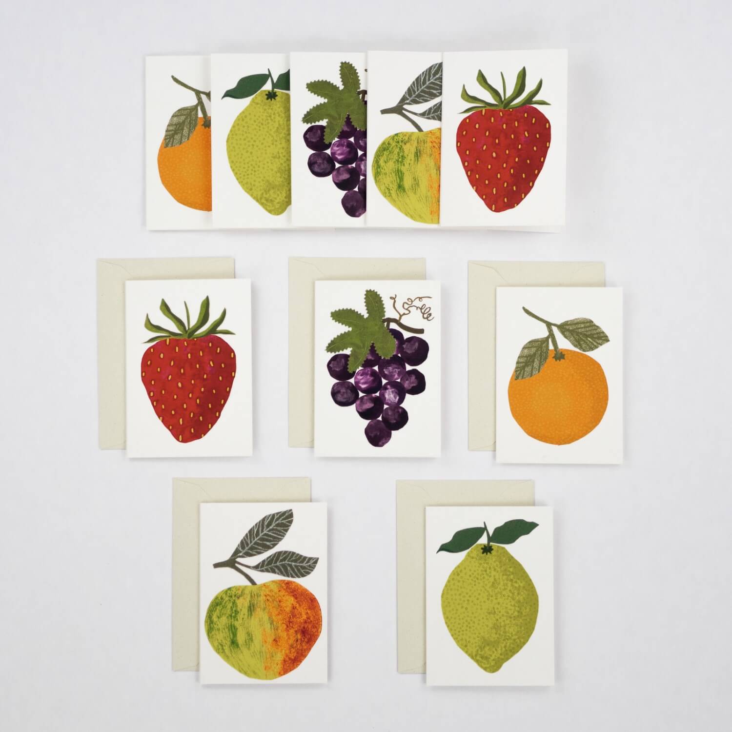 Fruit Mini Greetings Cards