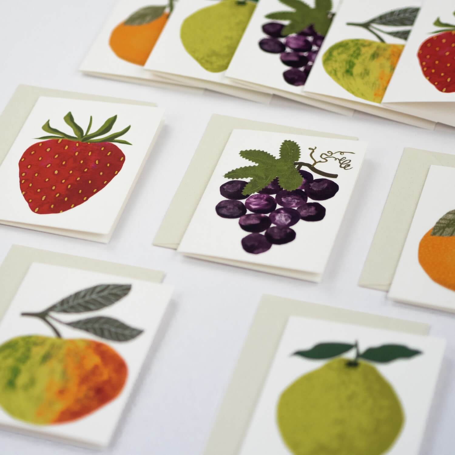 Fruit Mini Greetings Cards