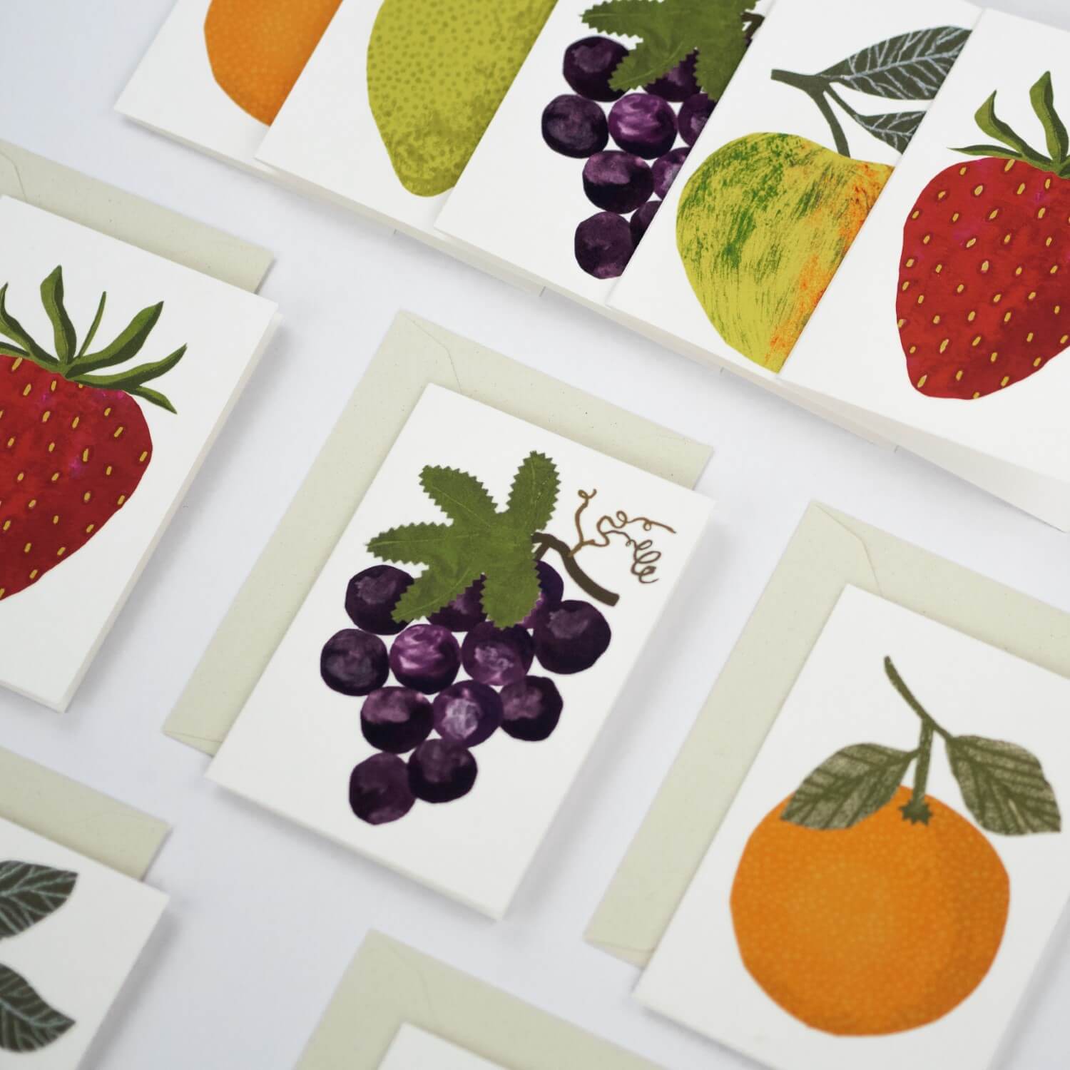 Fruit Mini Greetings Cards