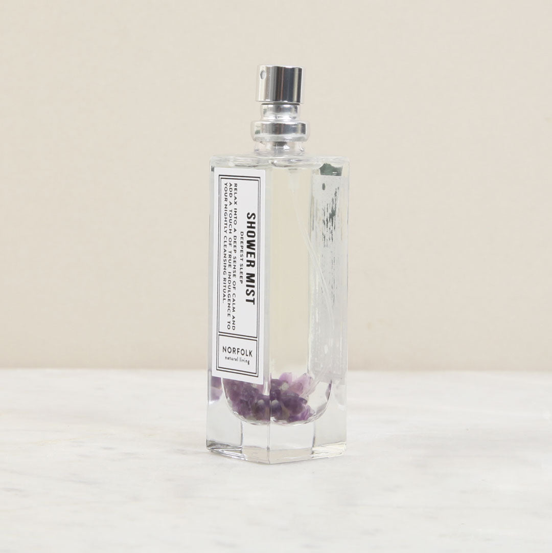 Lavender and Orange relaxing shower mist by Norfolk Living