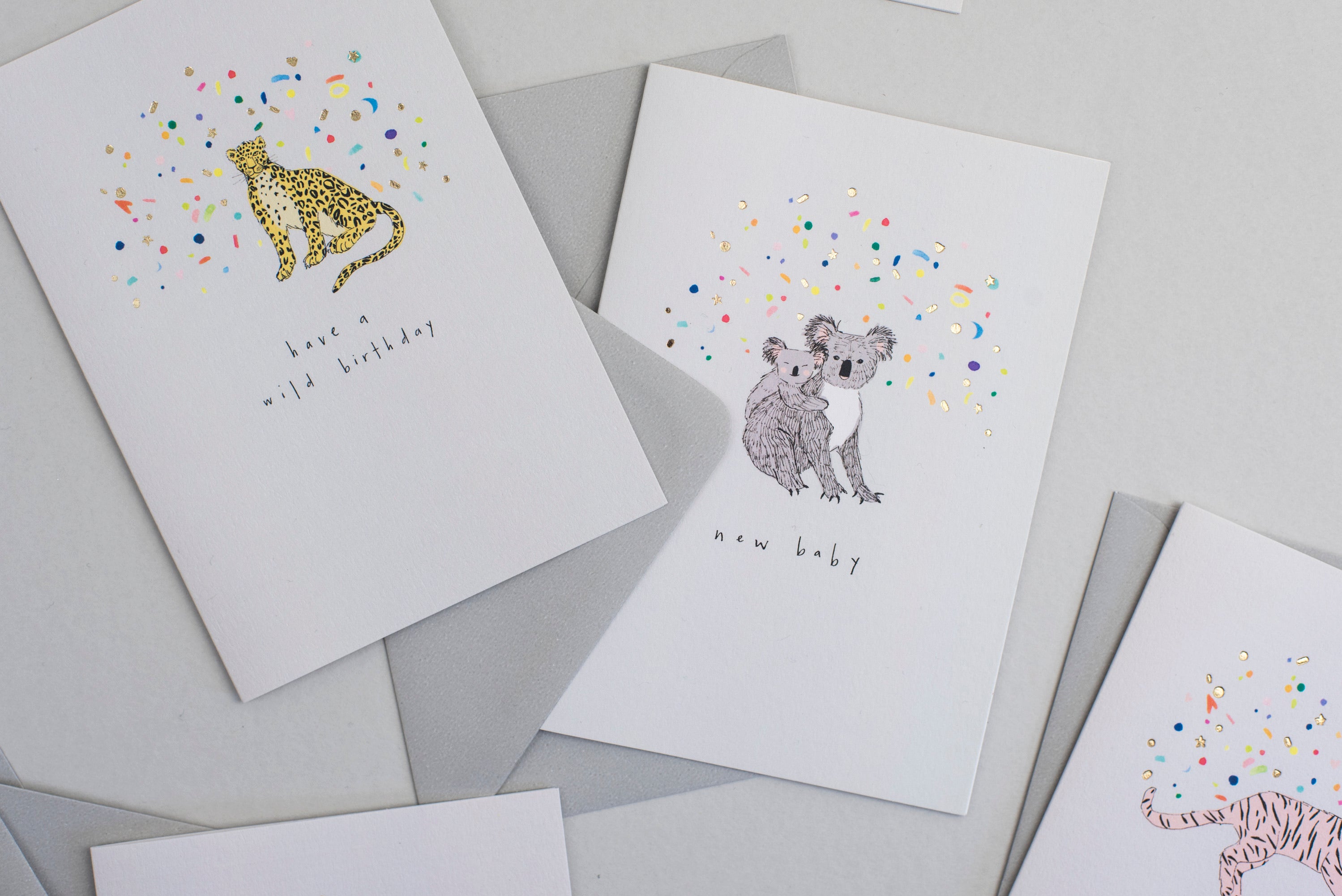 New Baby Koala Greetings Card