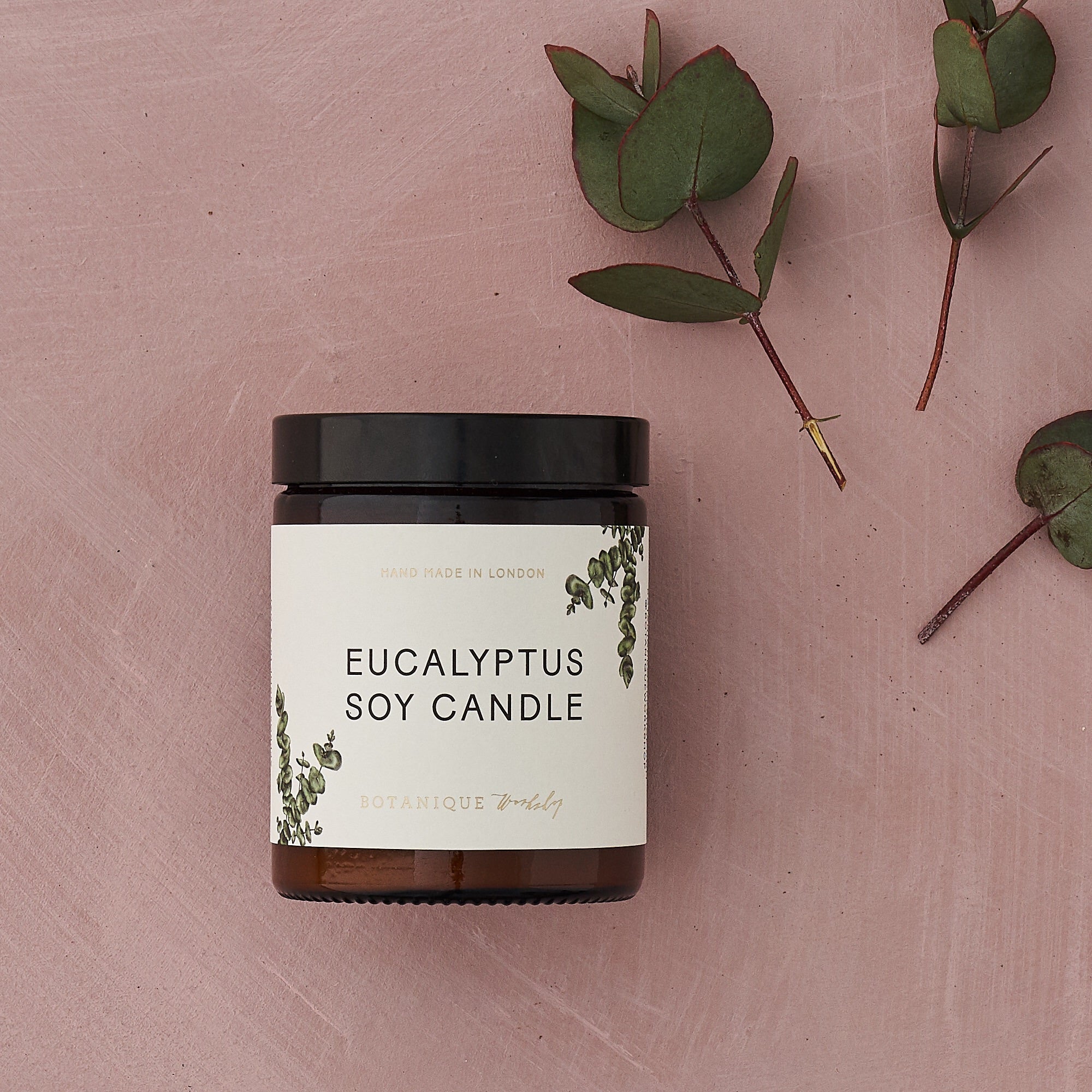 Hand-poured Eucalyptus scented Soy Candles