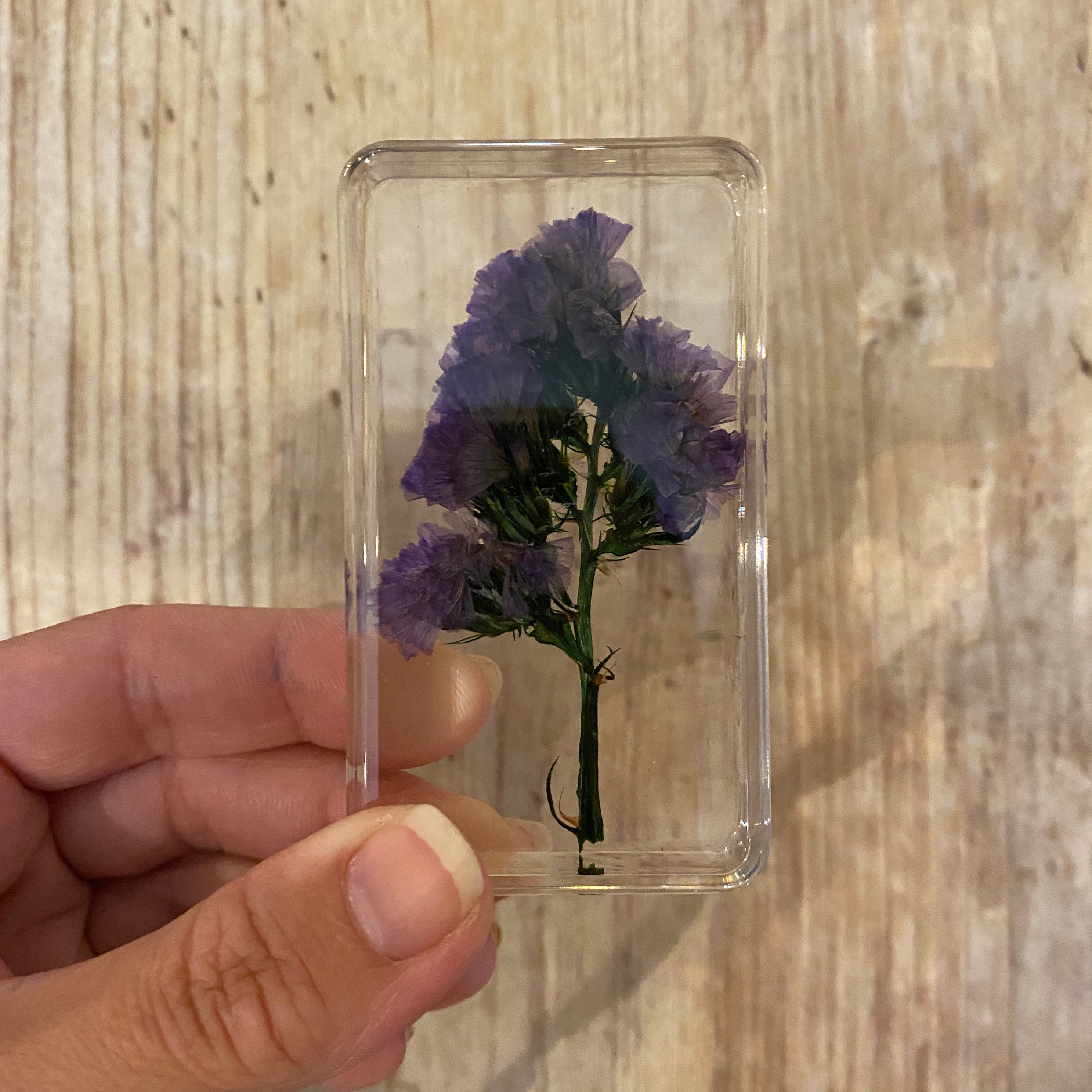 Real Pressed Flowers in Resin | Large