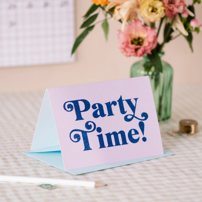 Party Time Greetings Card