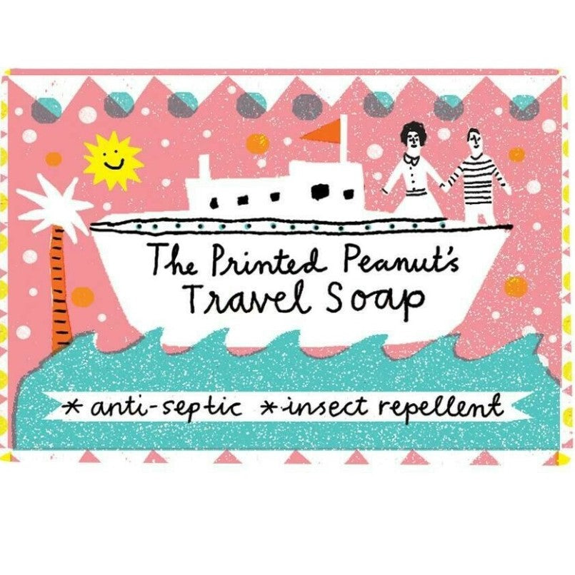 Printed Peanut 3 in 1 Travel Soap