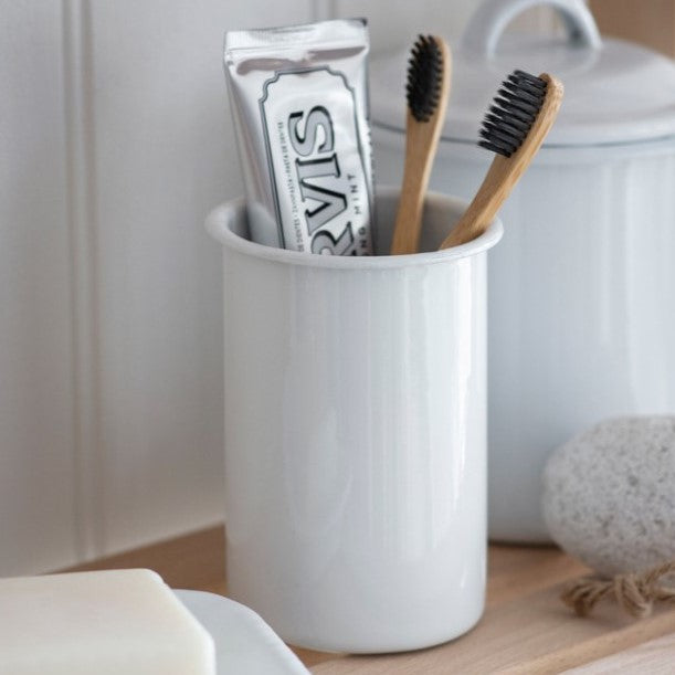 Enamel Toothbrush Holder