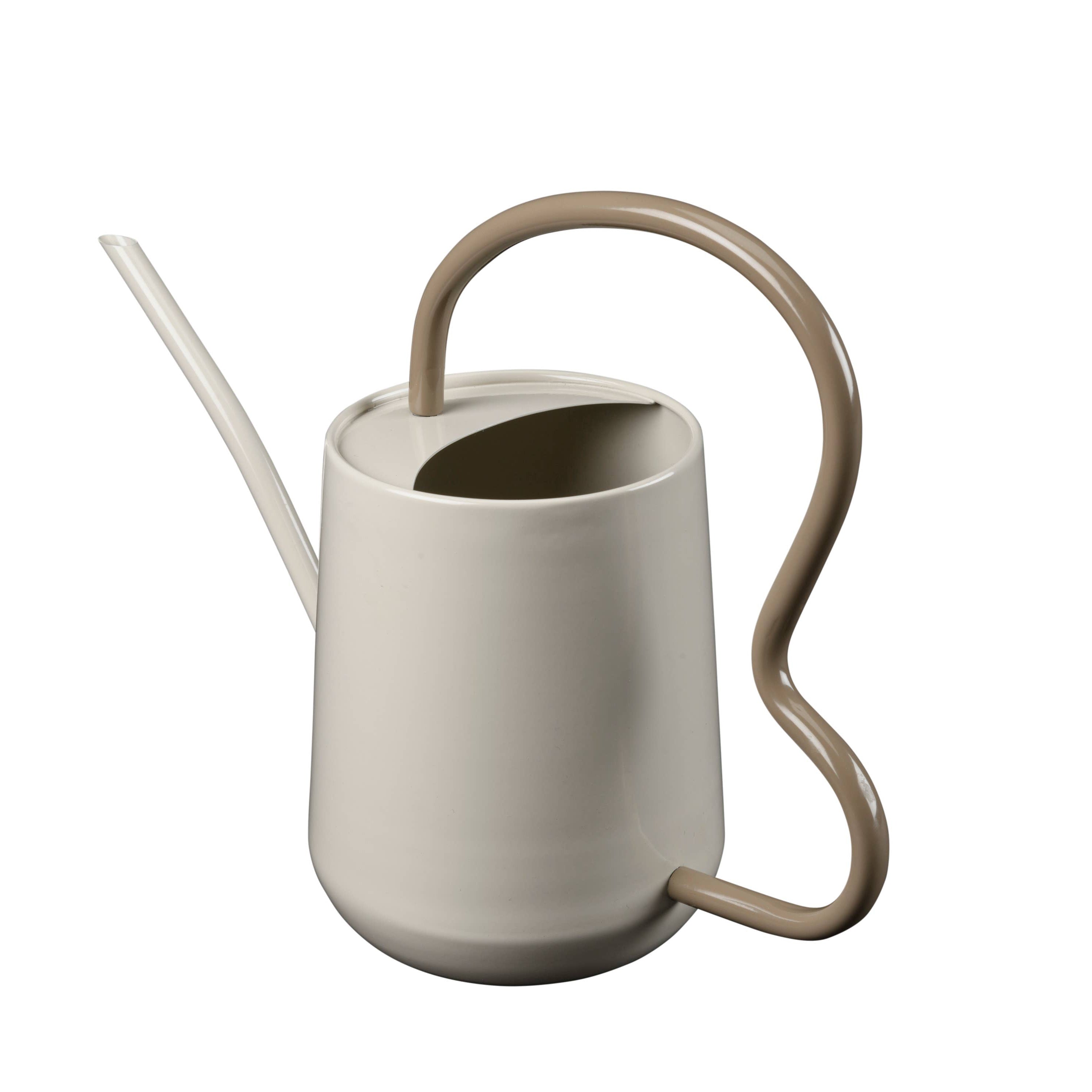 Scalloped Indoor Watering Can | Mushroom