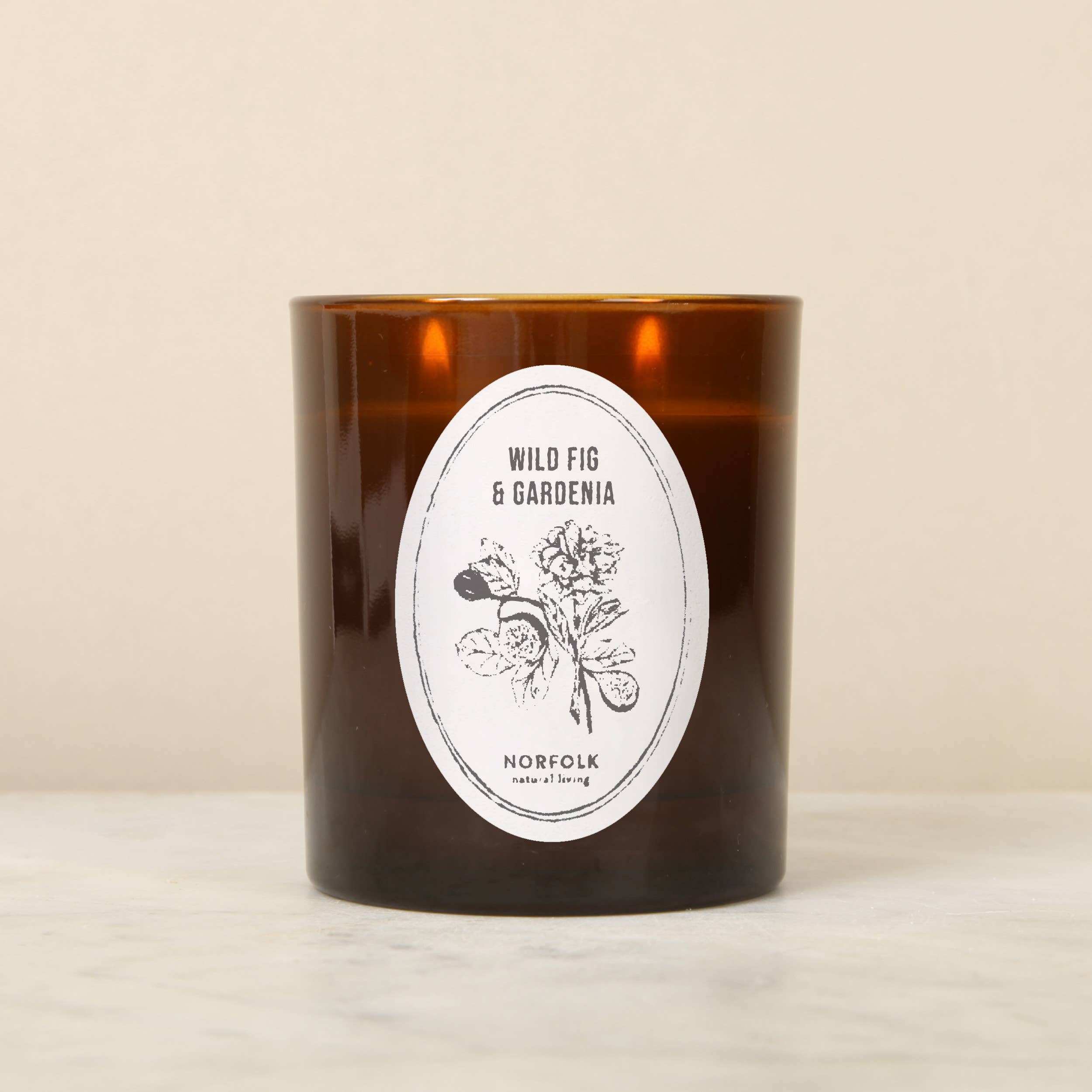 Wild Fig & Gardenia Soy Candle
