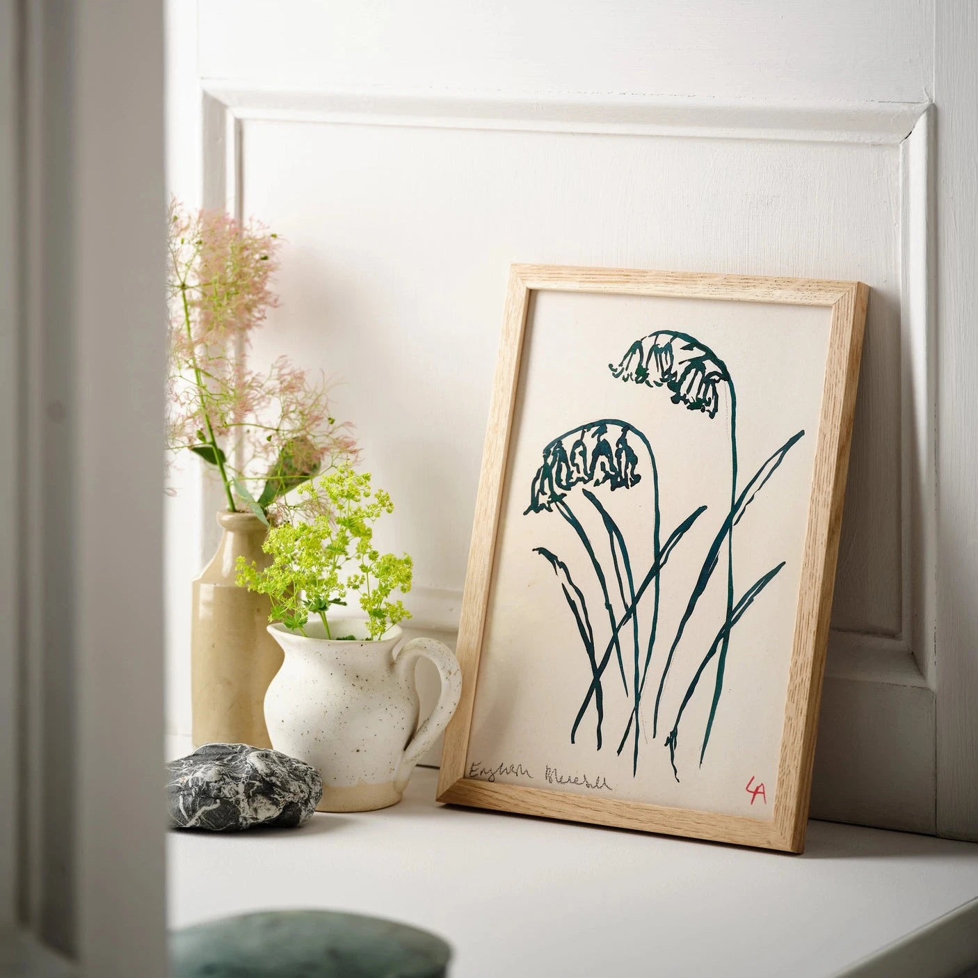 Bluebell Art Print