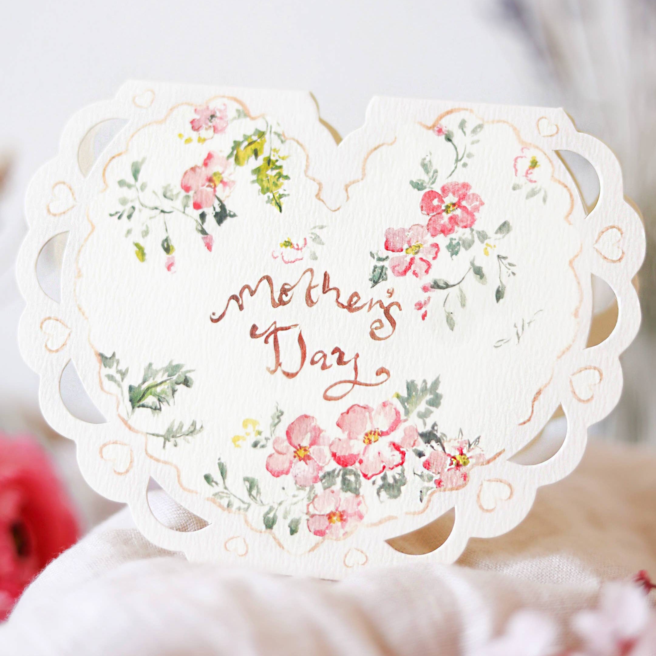 Mother's Day Heart card