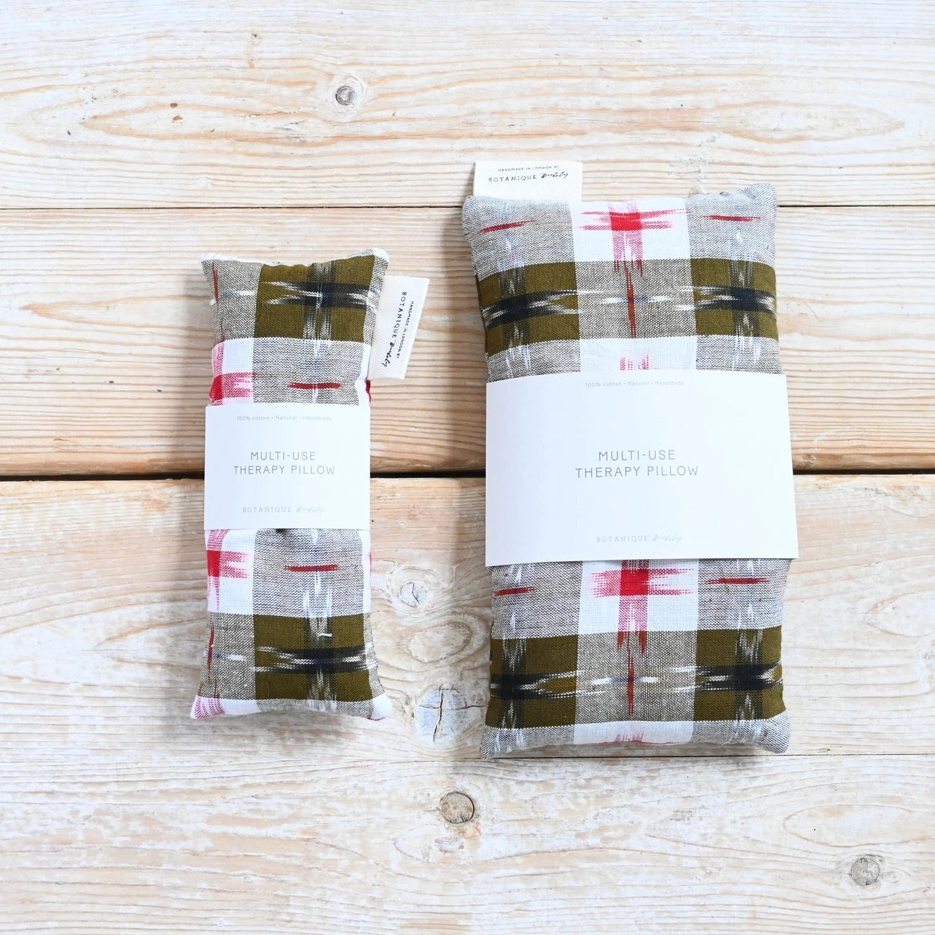 Multi-Use Lavender Therapy Pillow | Oslo Ikat Cotton