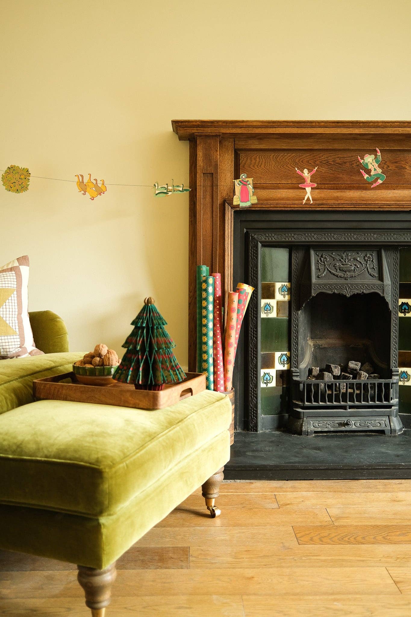 12 Days of Christmas Sewn Garland