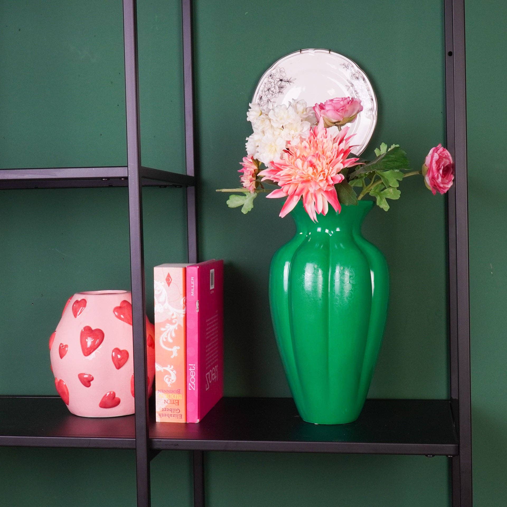 Pleated Flower Vase | Green