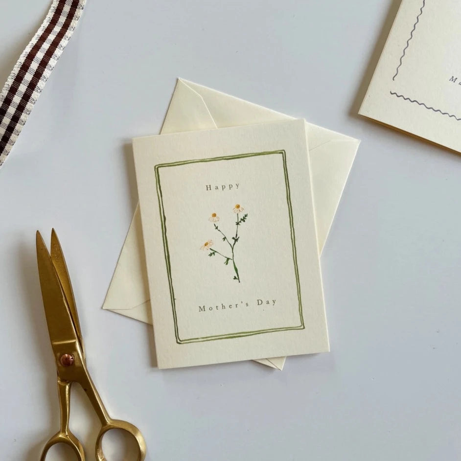 Chamomile Petite Mother's Day Card