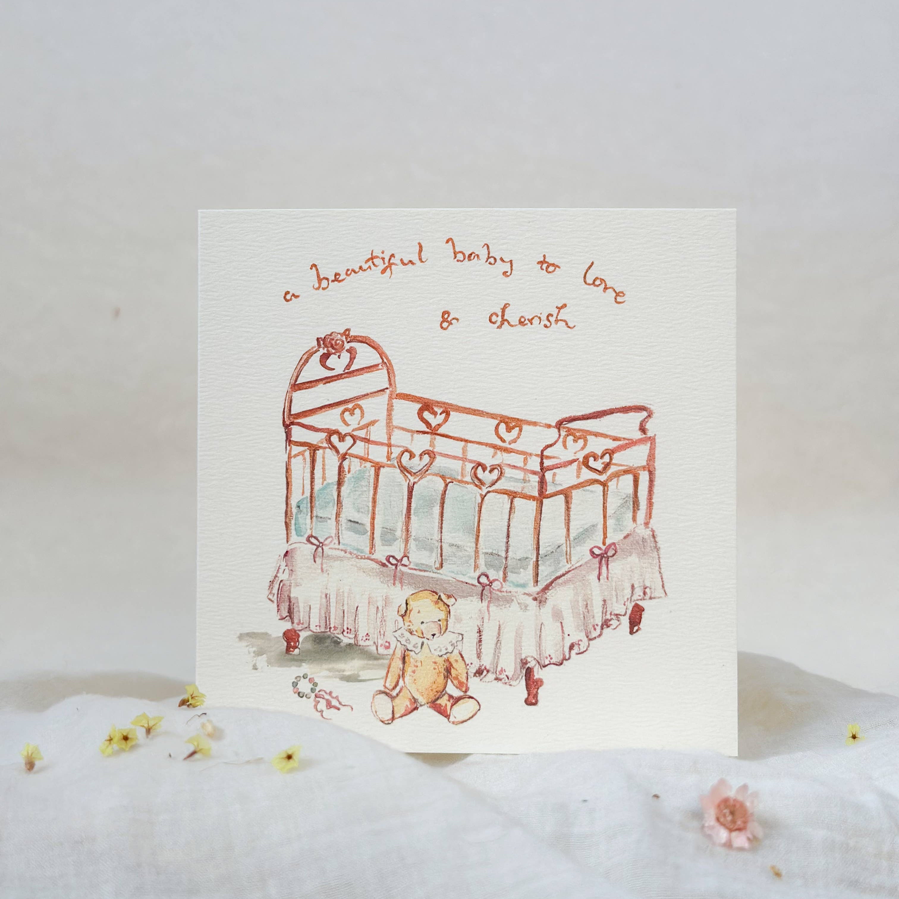 Beautiful Baby to Love & Cherish Card
