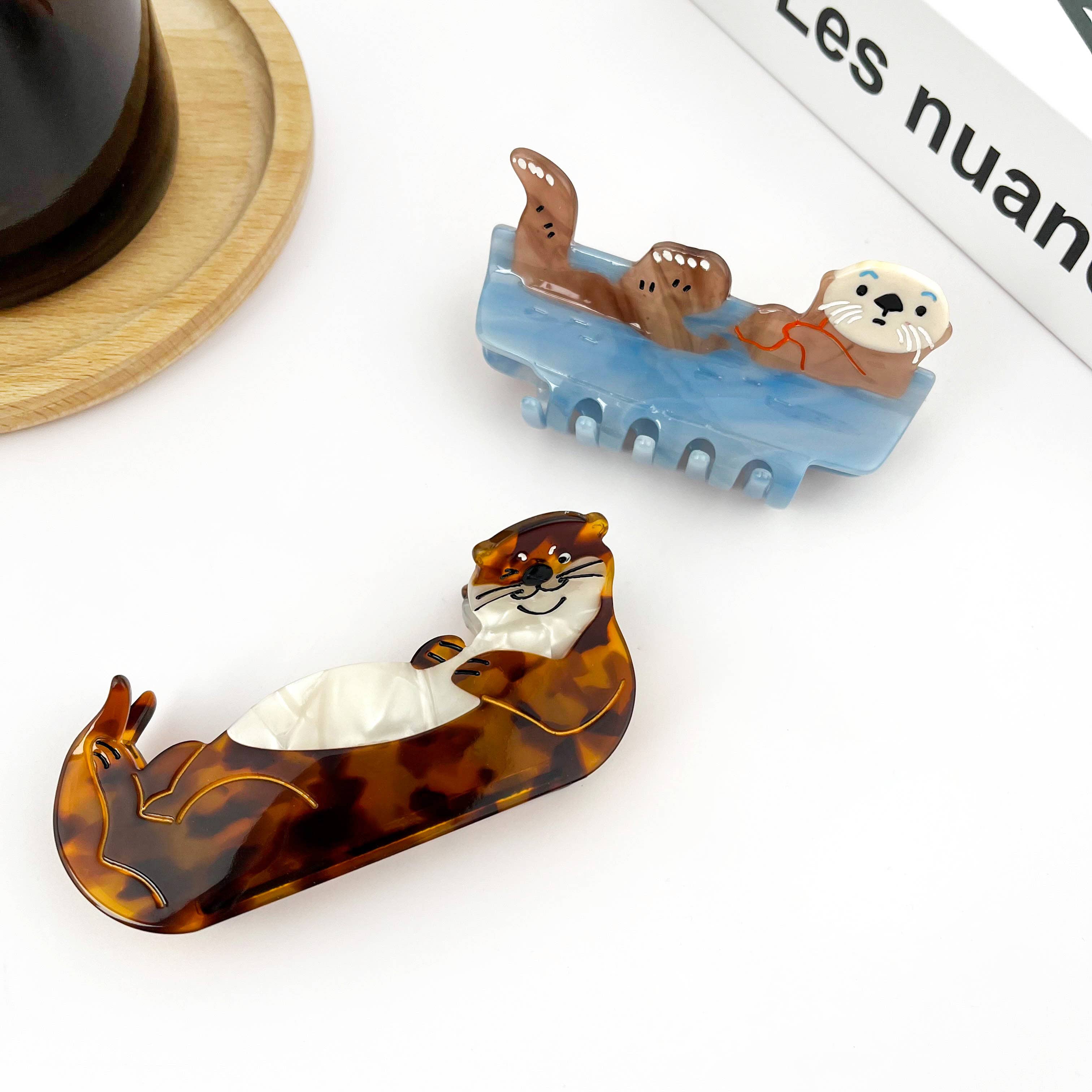 Otter Hair Claw | 2 Designs Available