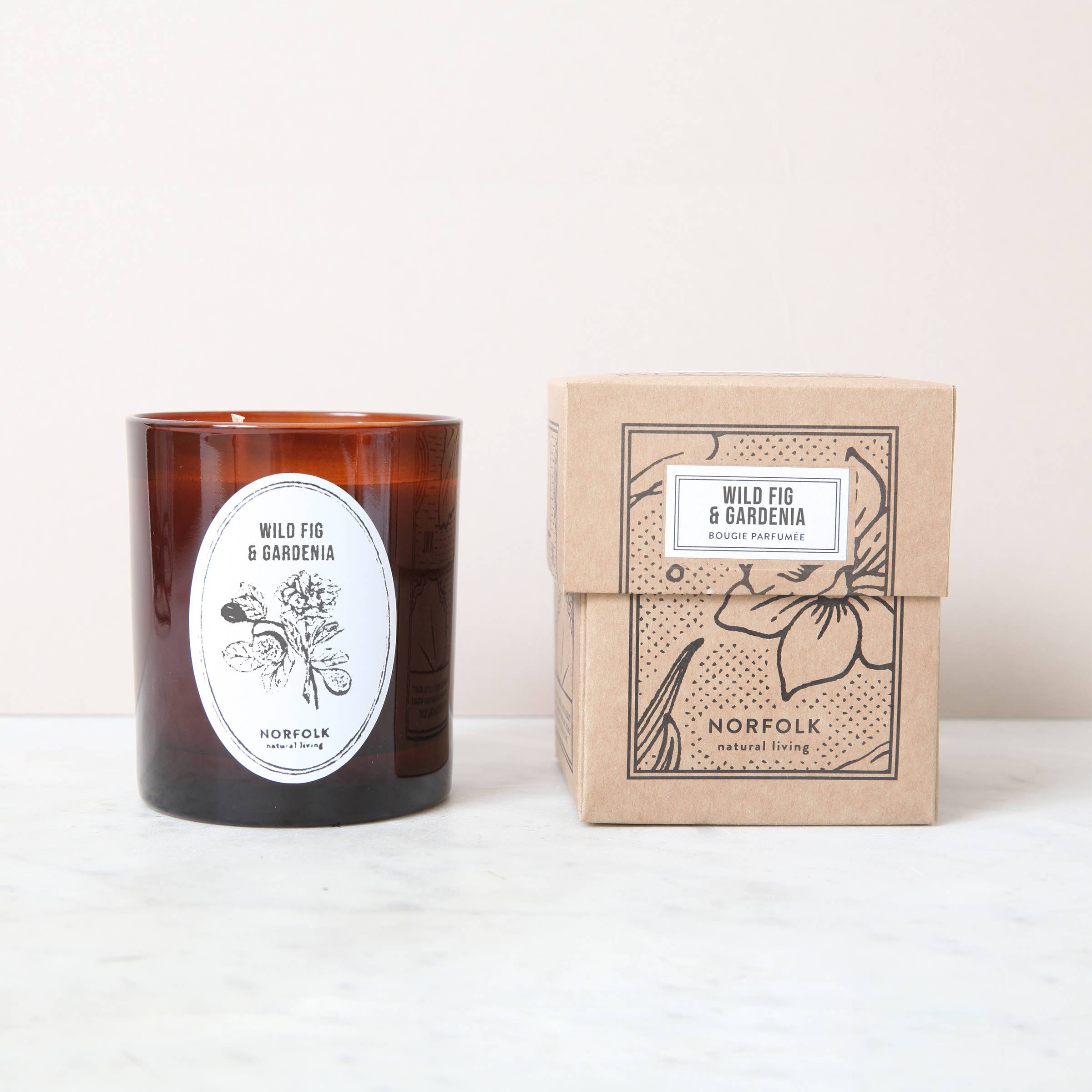 Wild Fig & Gardenia Soy Candle