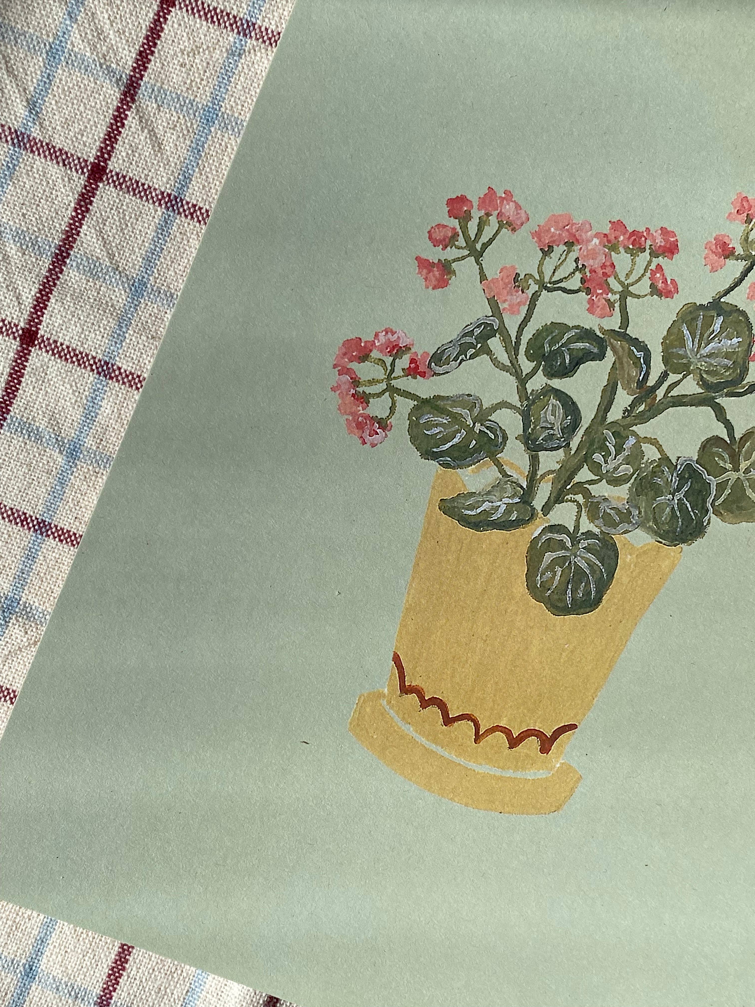 Geraniums | A5 Print