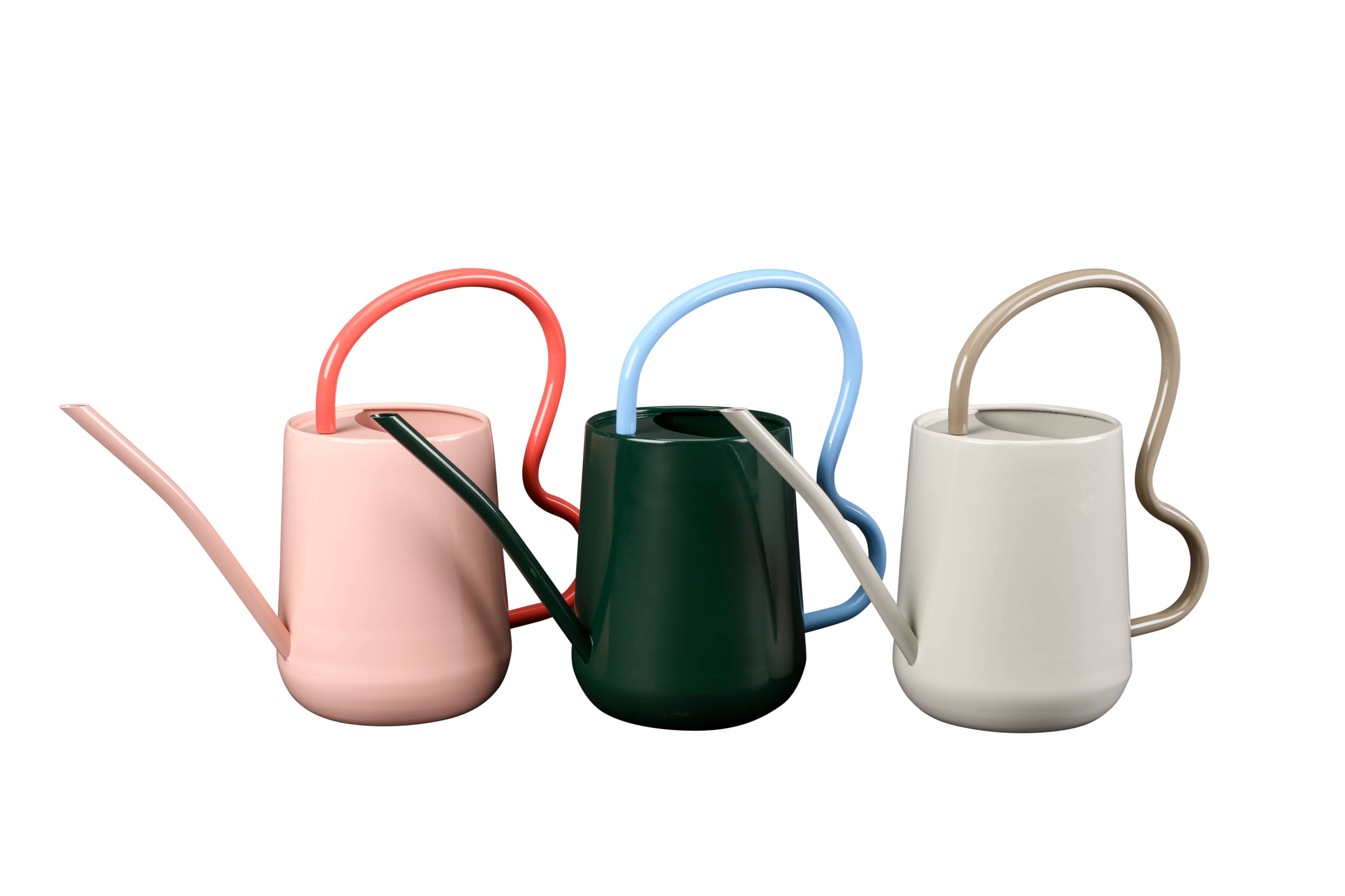 Scalloped Indoor Watering Can | Dark Green
