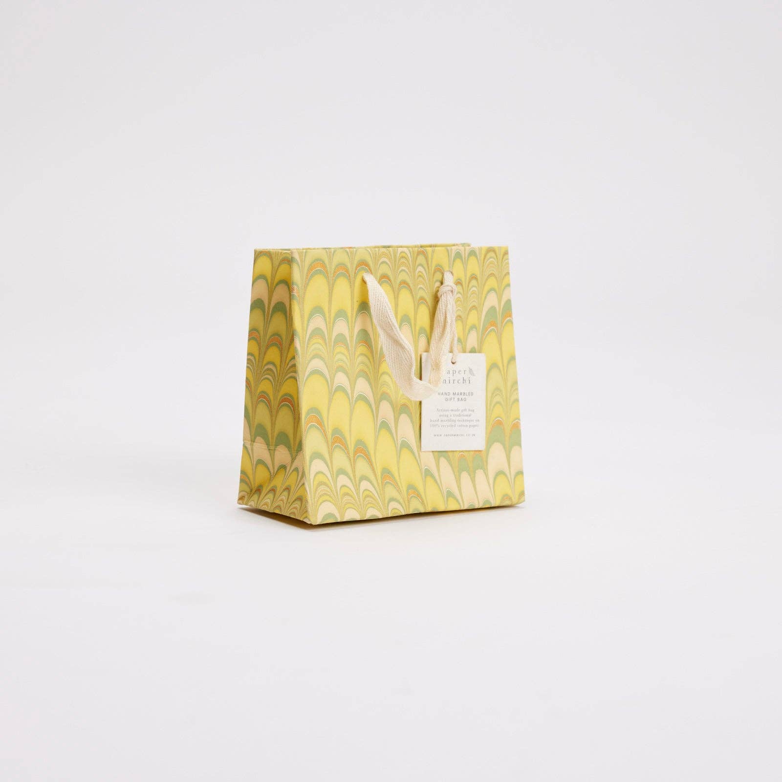 Hand Marbled Gift Bags (Small) - Bouquet