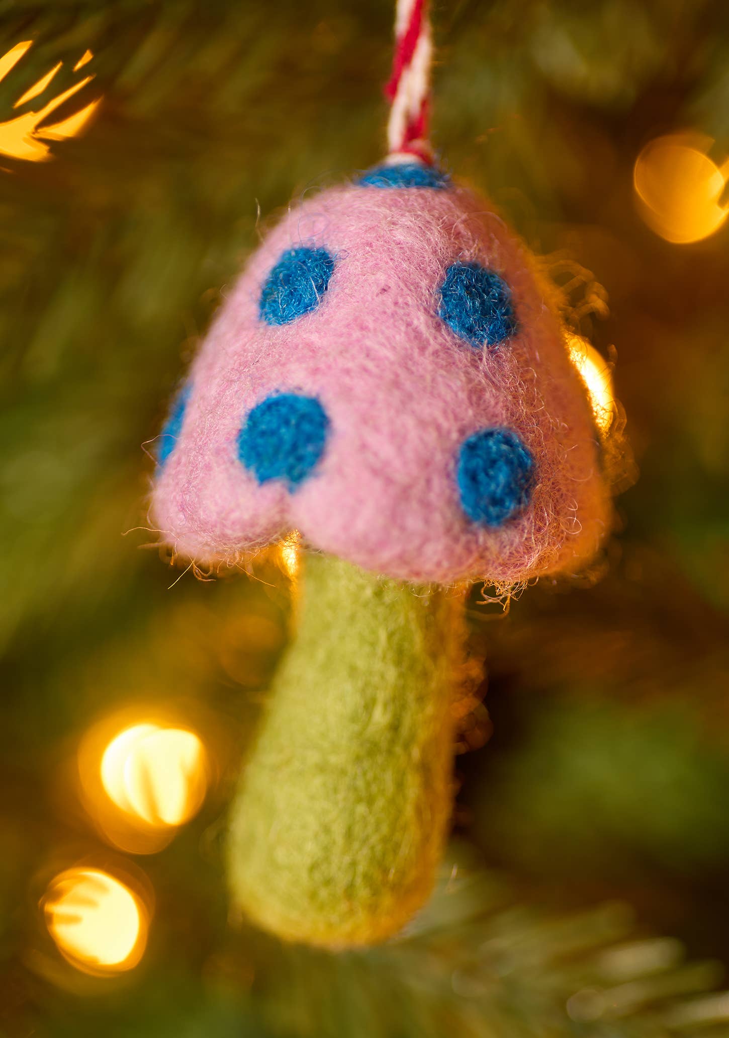 Felt Mushroom Decoration | 2 Colours Available