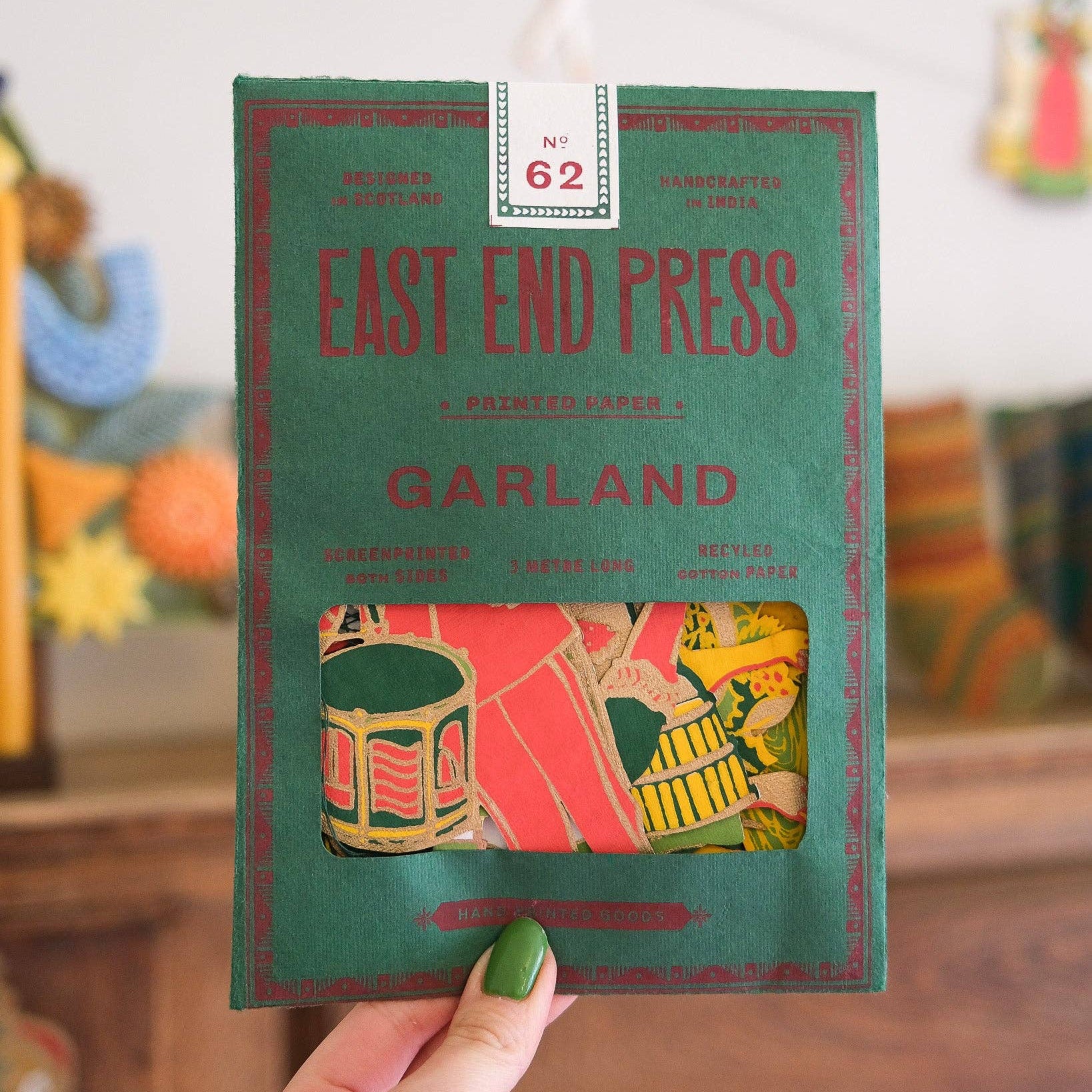 12 Days of Christmas Sewn Garland