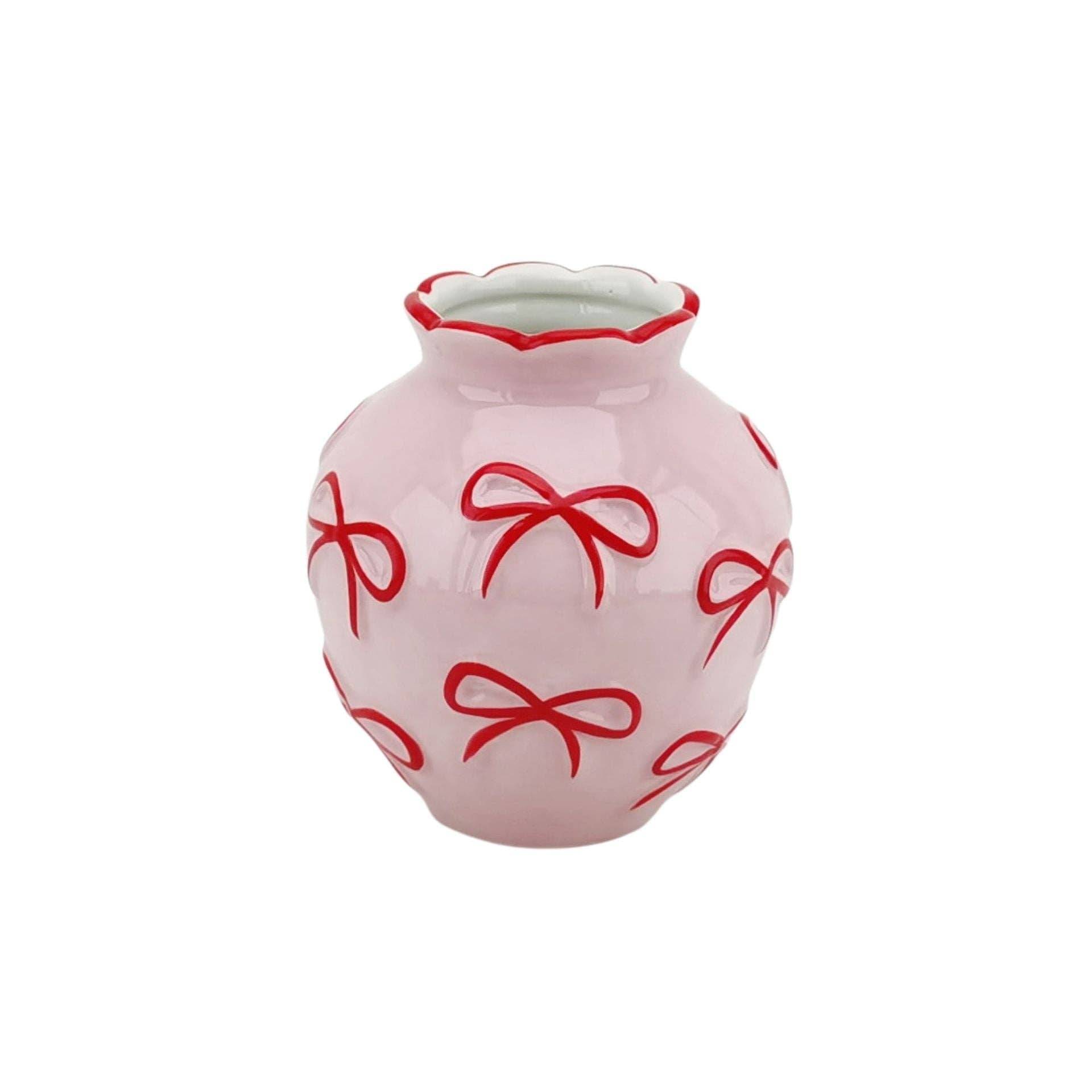 Flower Vase with Ribbons | Small