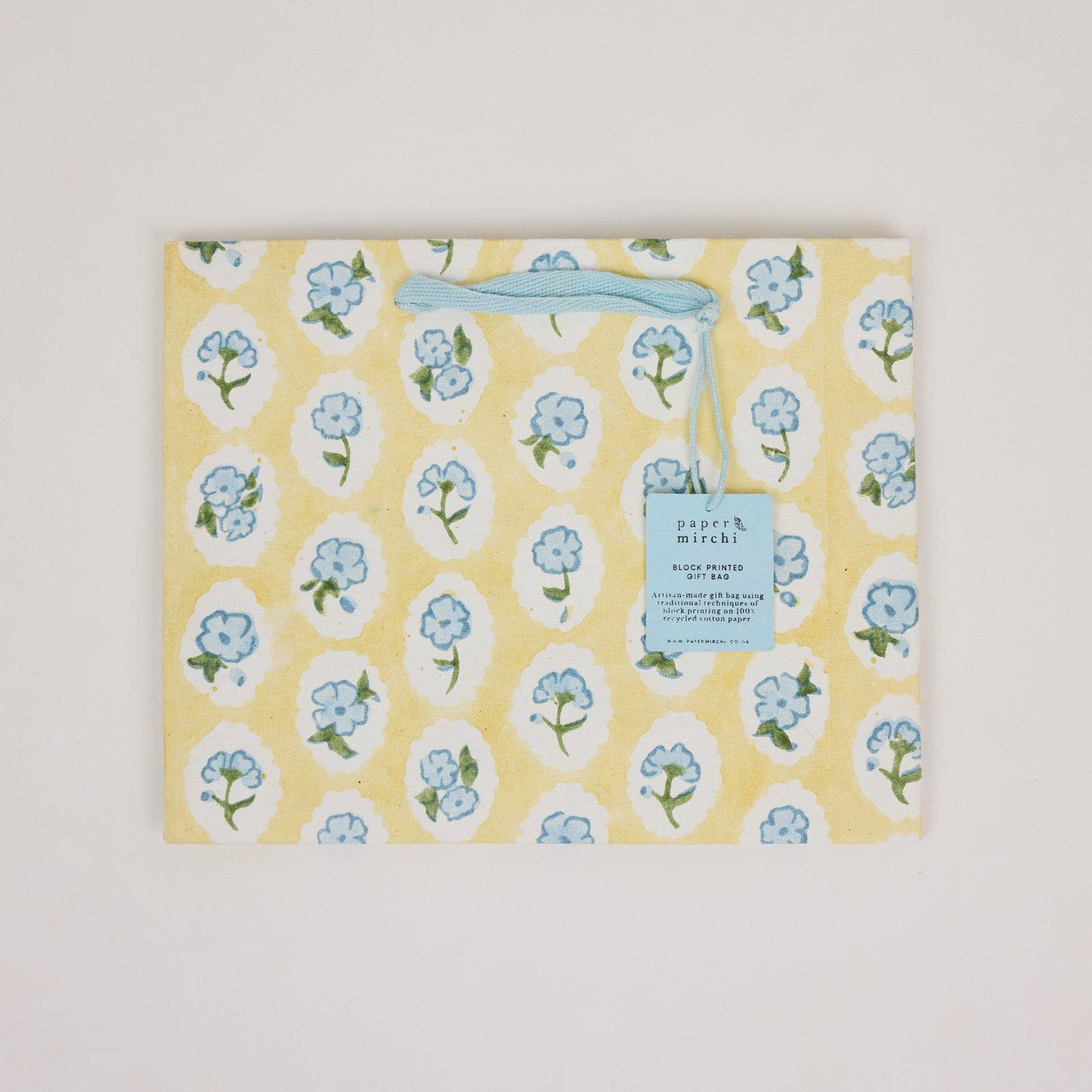Block Printed Gift Bags (Medium) - Alaska