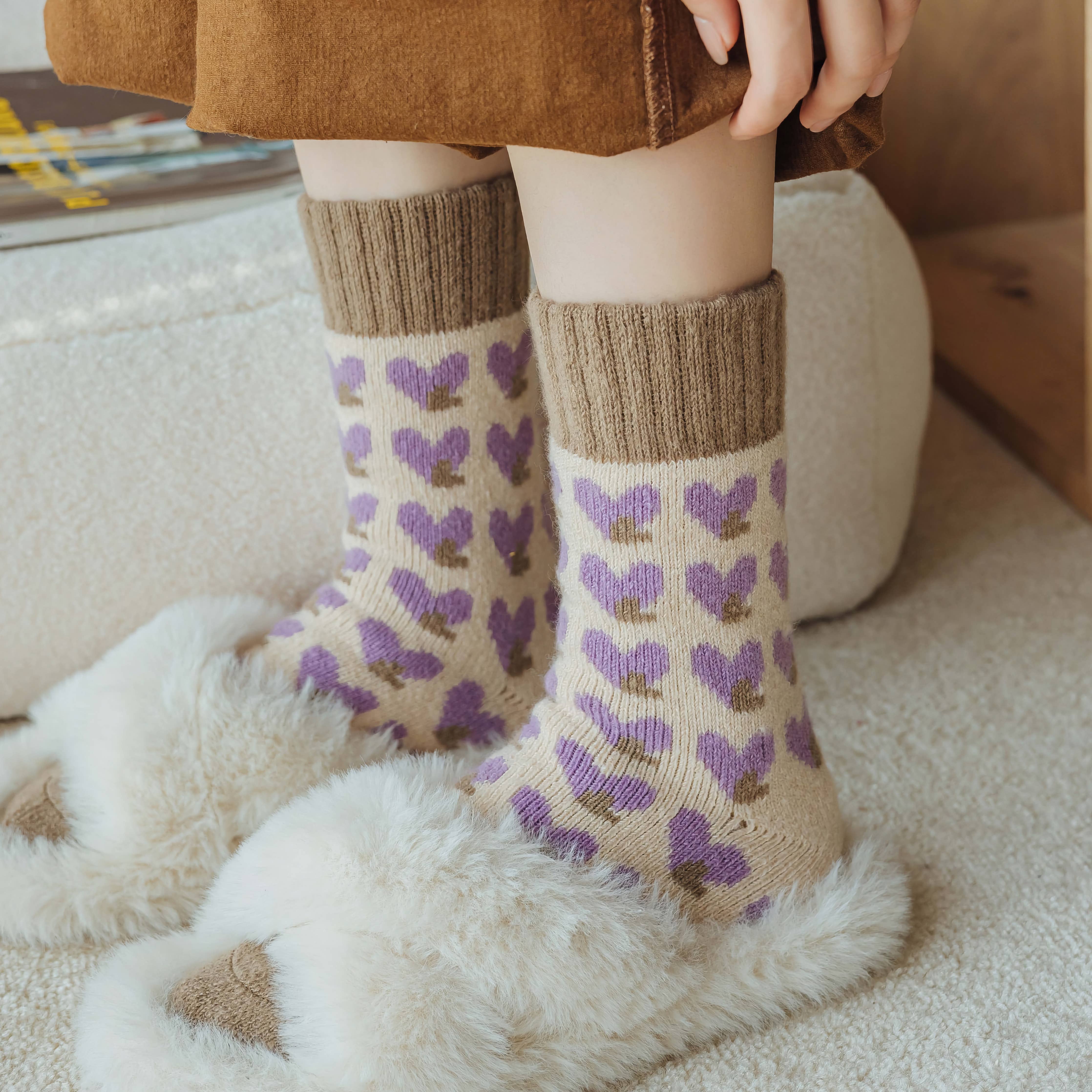 Women's Thick Wool Socks | 3 Colours Available