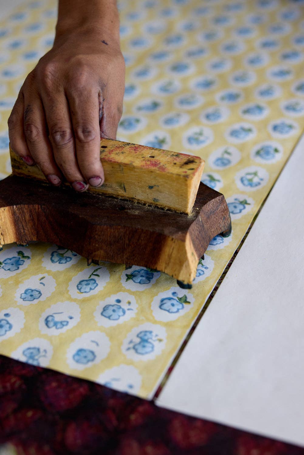 Block Printed Gift Bags (Large) - Alaska