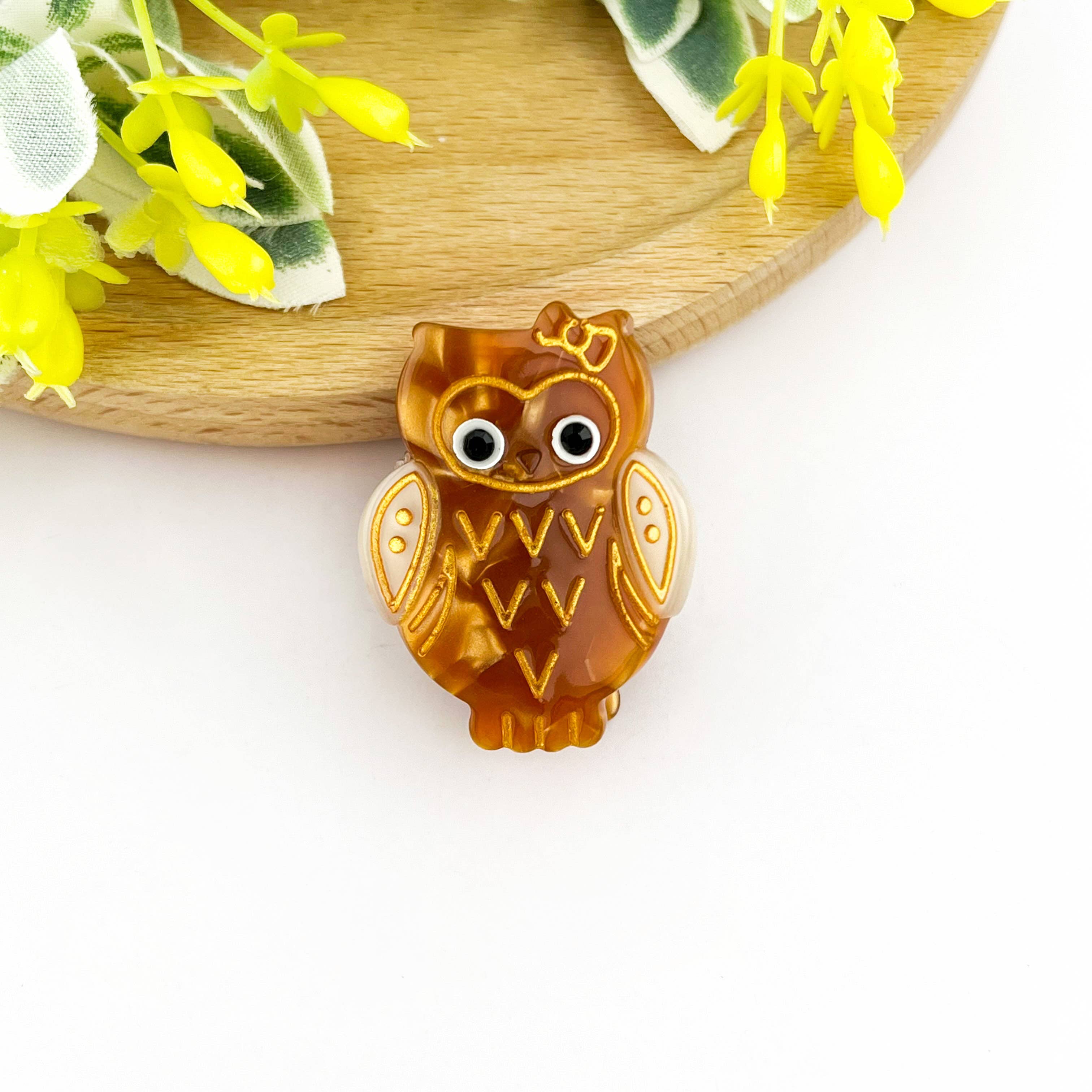 Owl Mini Hair Clip | 4 Colour Available